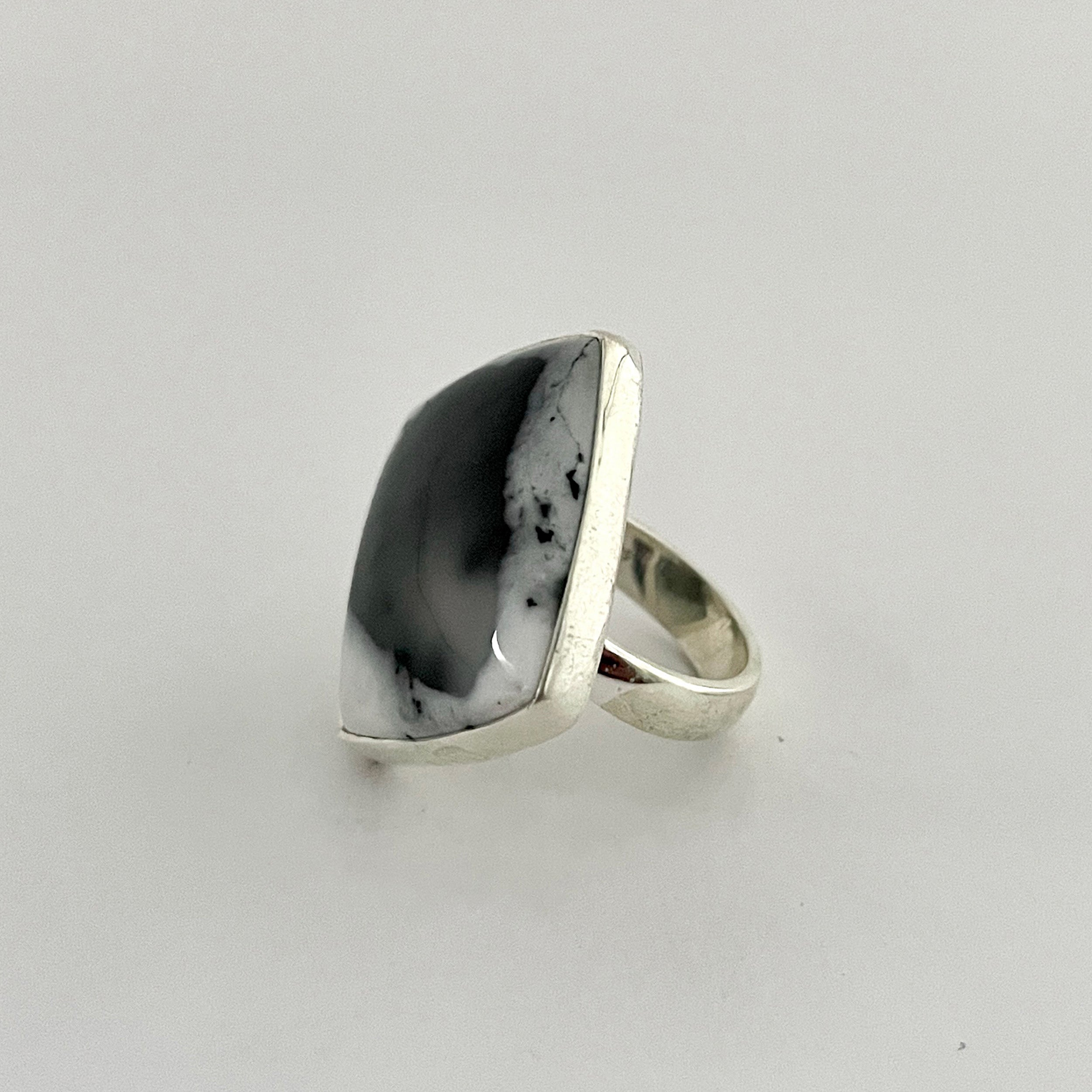 Dendritic Agate Ring-(DDA-2-17)