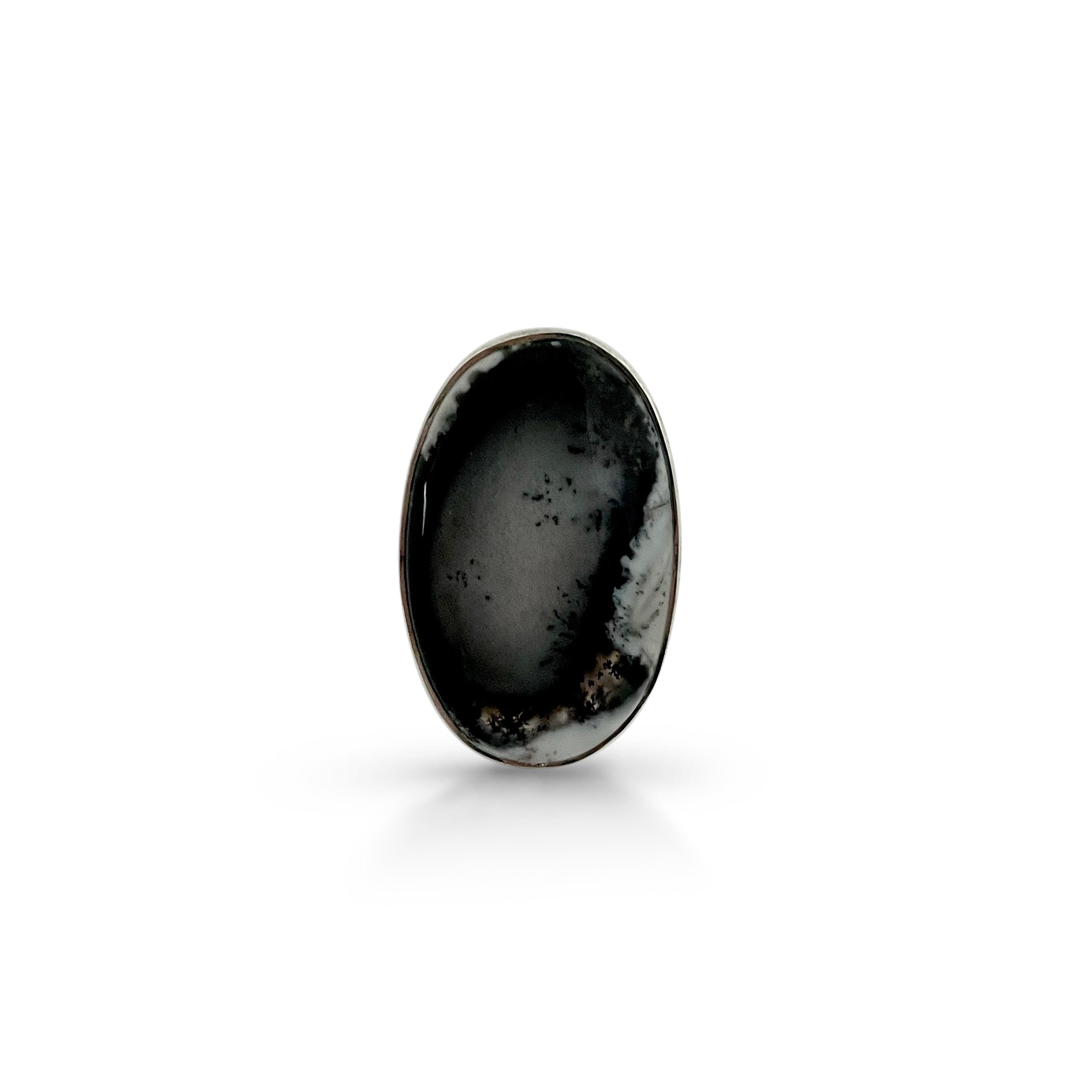 Dendritic Agate Ring-(DDA-2-18)