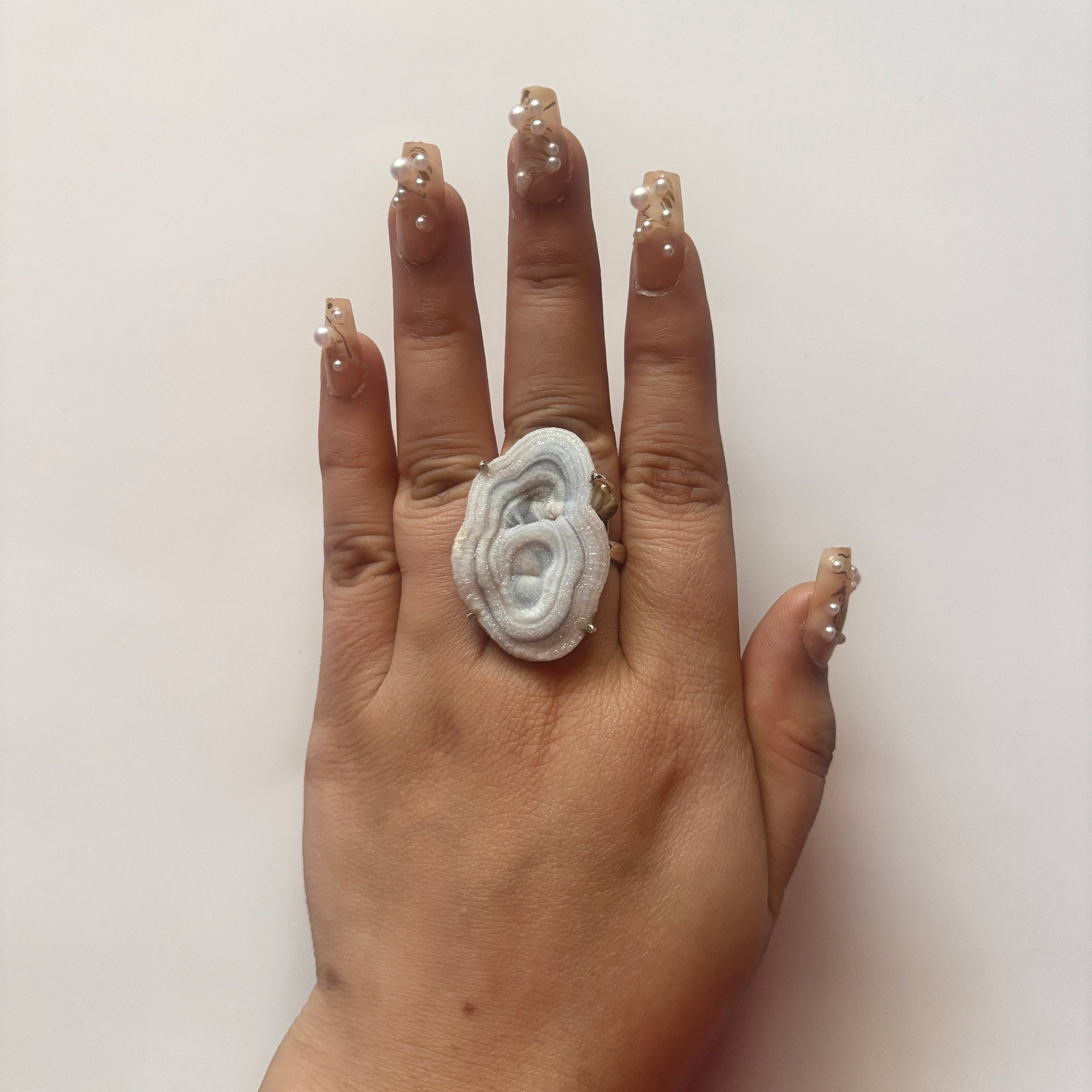 Desert Druzy Ring-(DDZ-2-10)