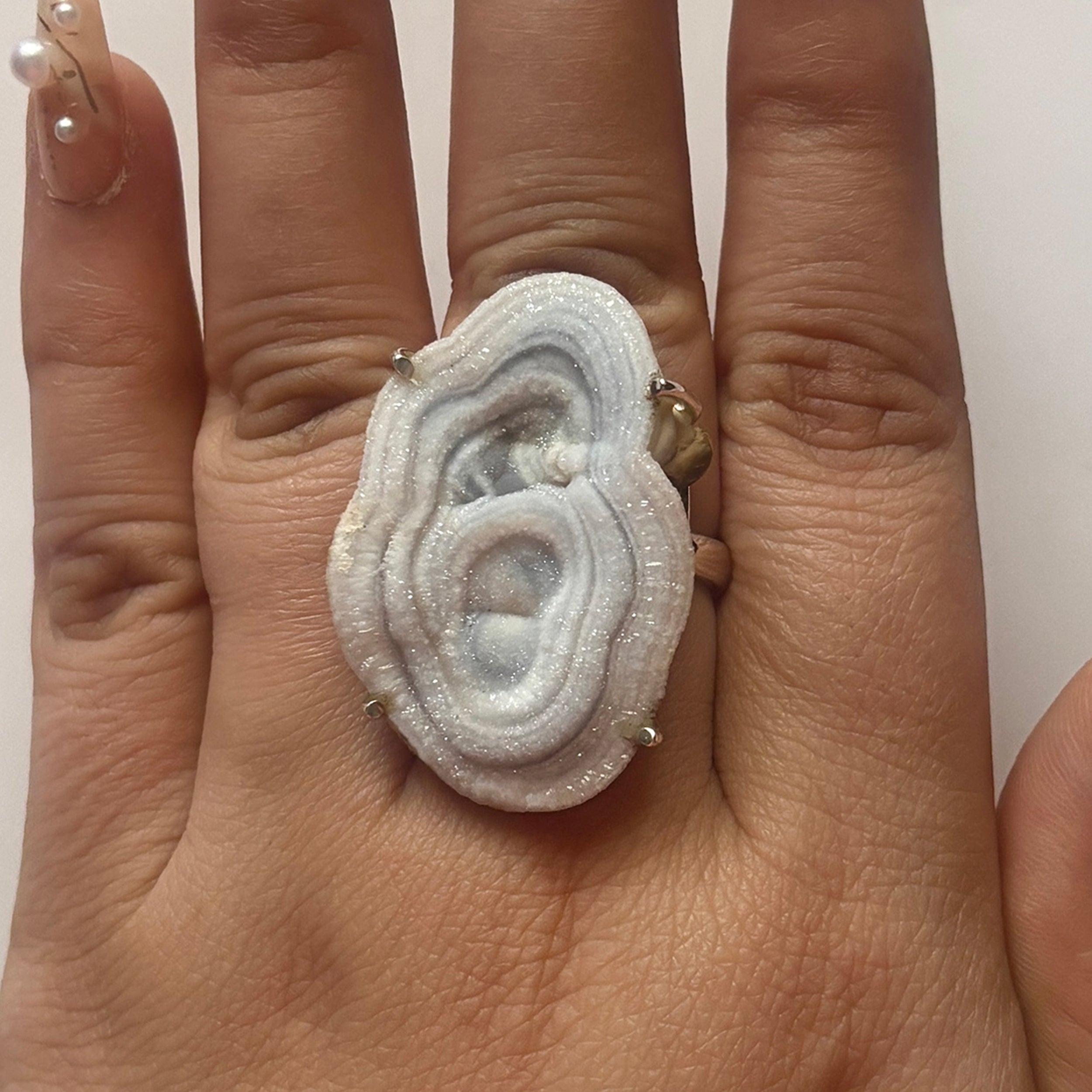 Desert Druzy Ring-(DDZ-2-10)