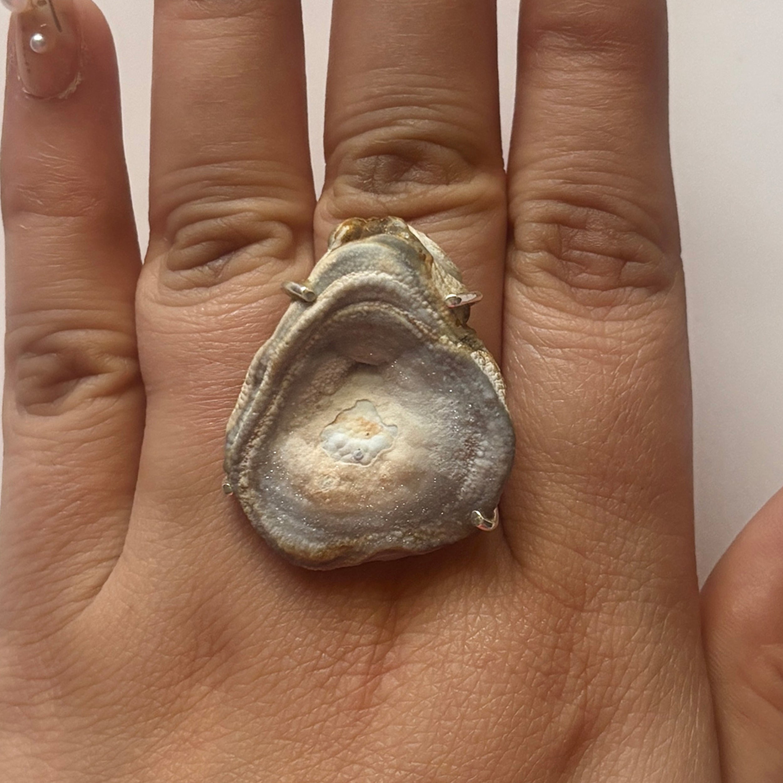 Desert Druzy Ring-(DDZ-2-11)