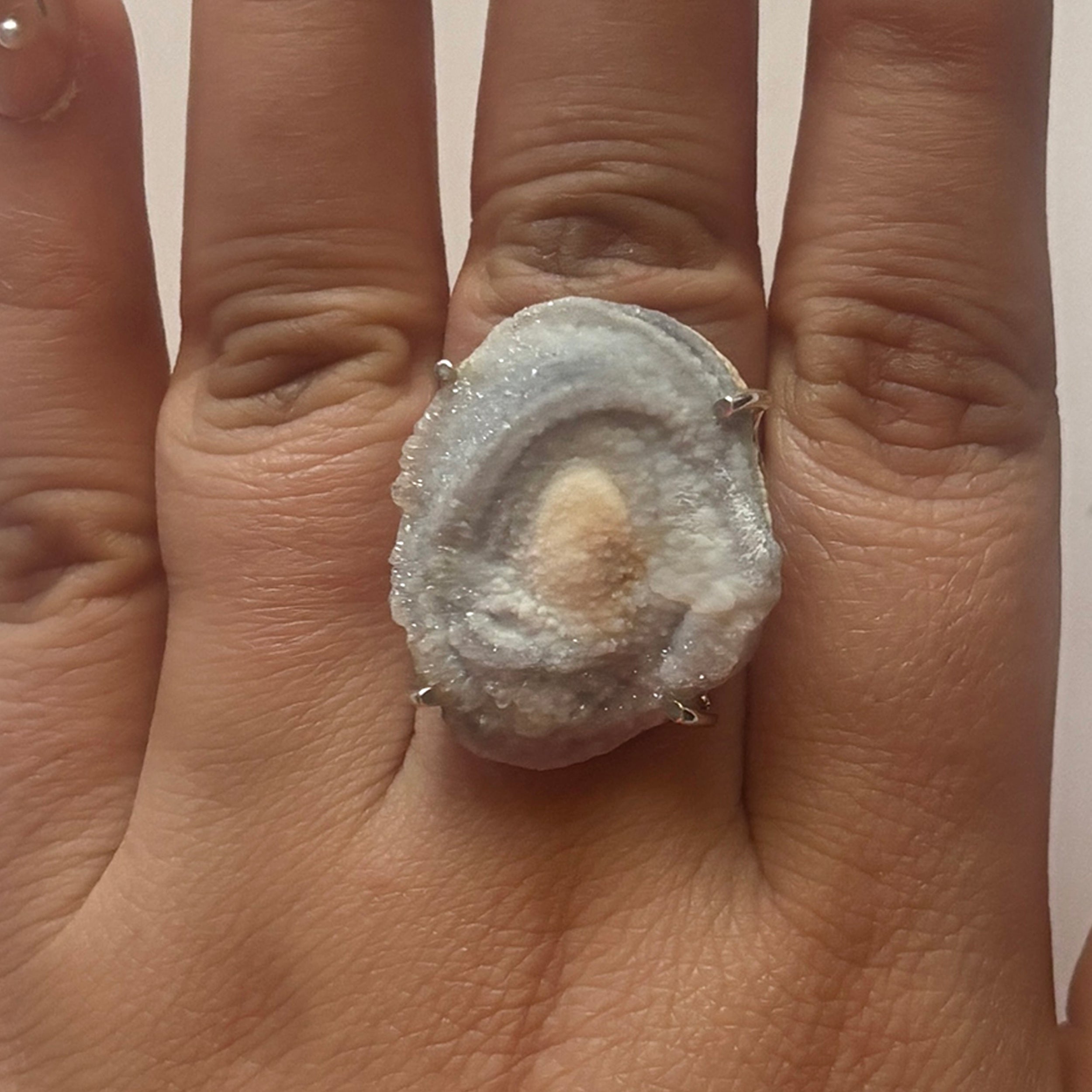 Desert Druzy Ring-(DDZ-2-15)