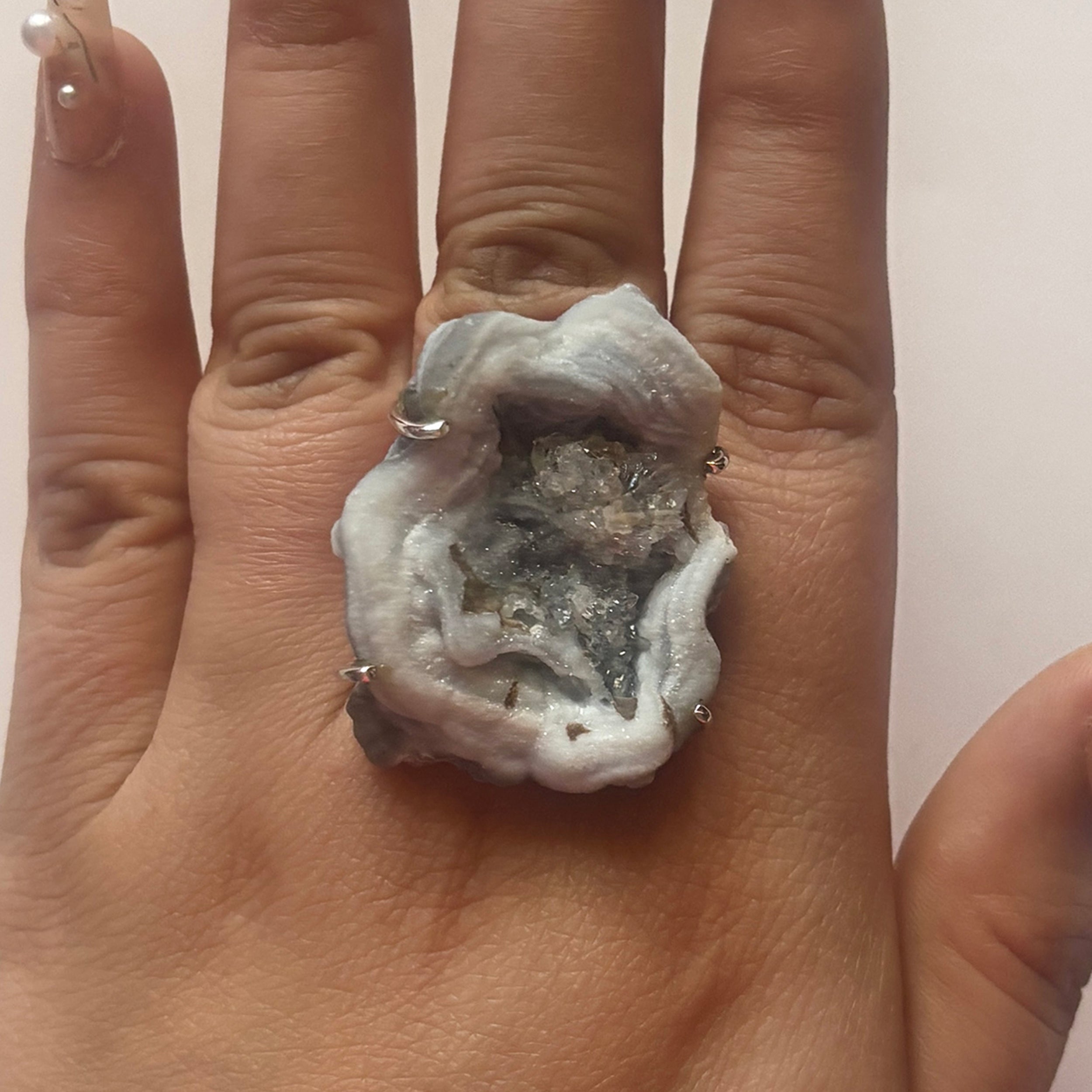 Desert Druzy Ring-(DDZ-2-20)