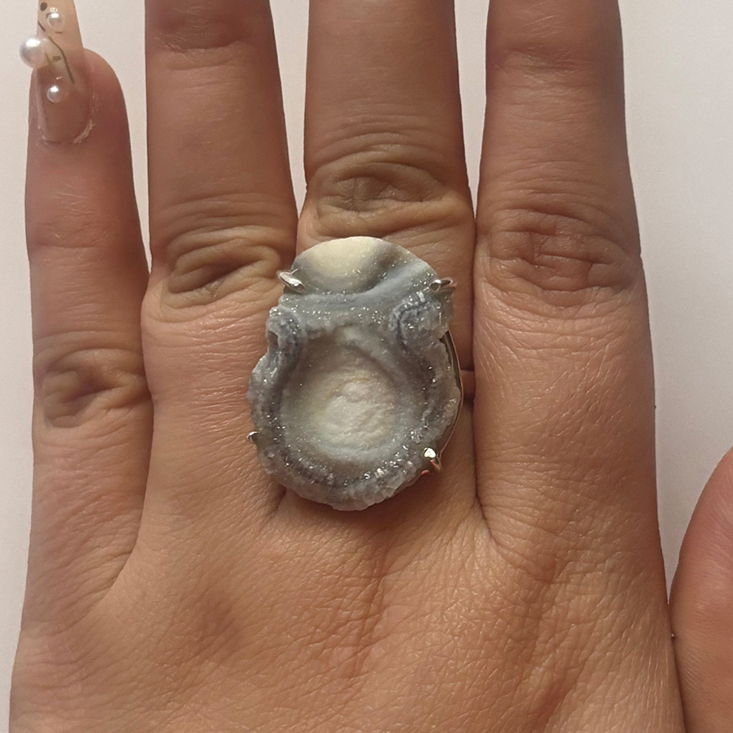 Desert Druzy Ring-(DDZ-2-23)