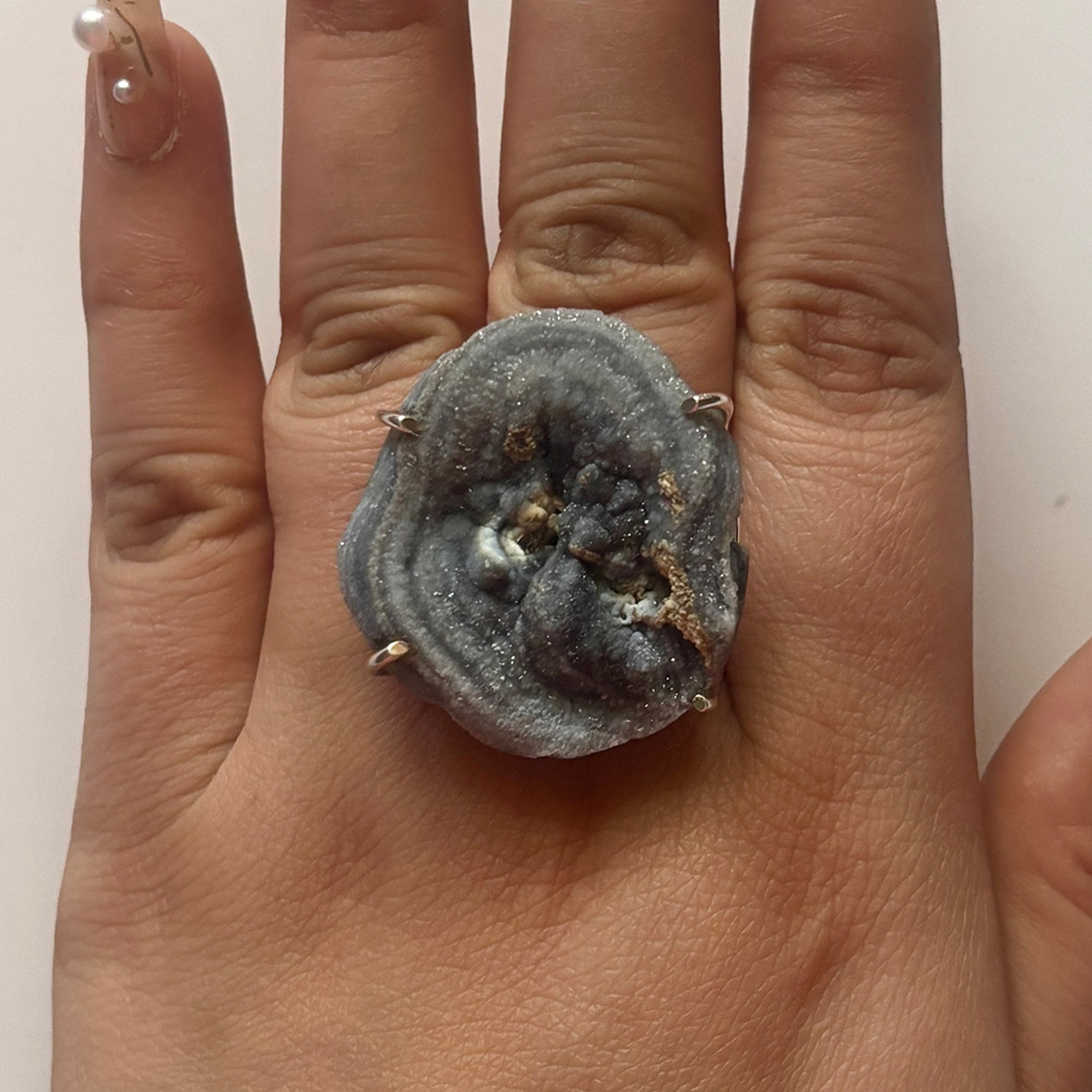 Desert Druzy Ring-(DDZ-2-24)