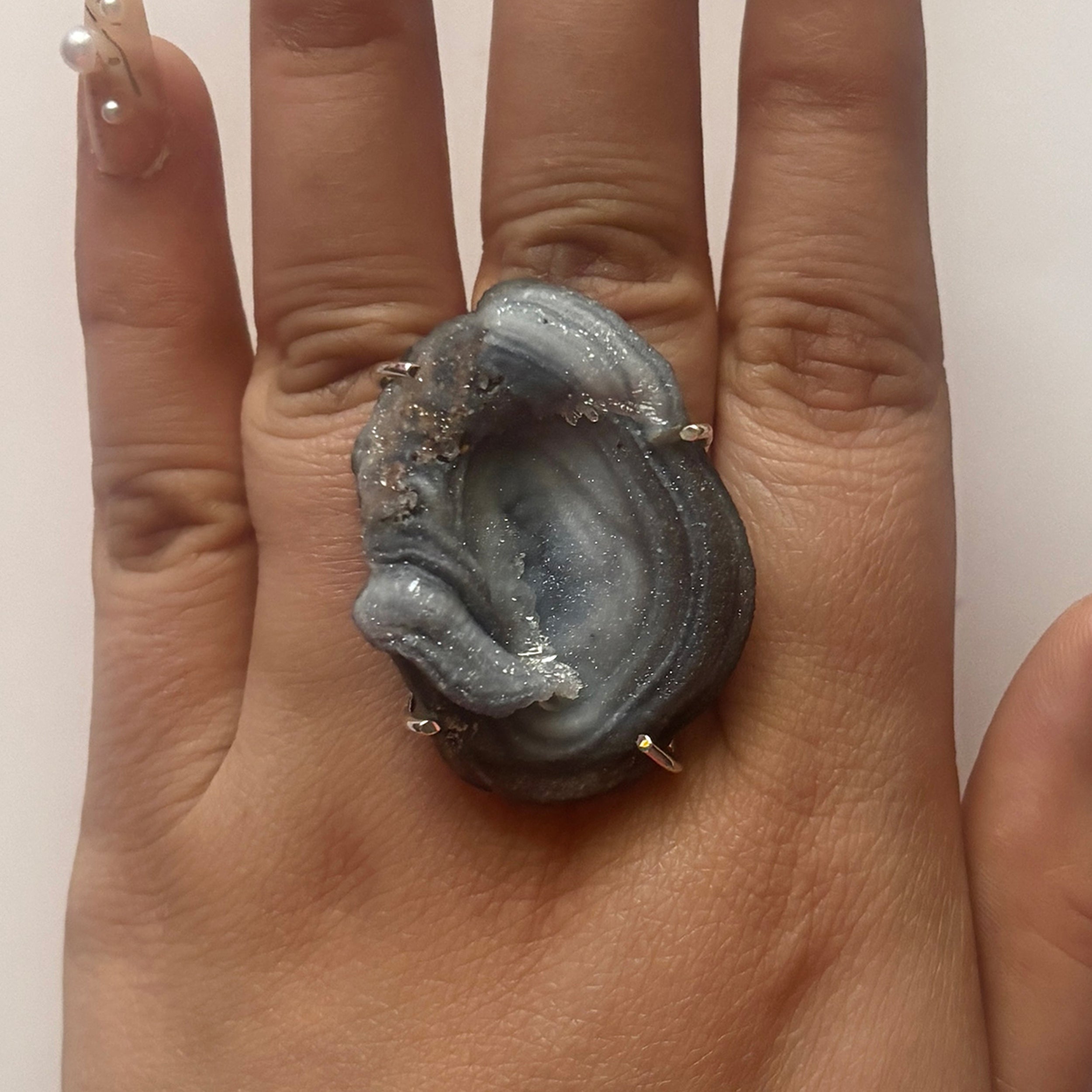 Desert Druzy Ring-(DDZ-2-3)