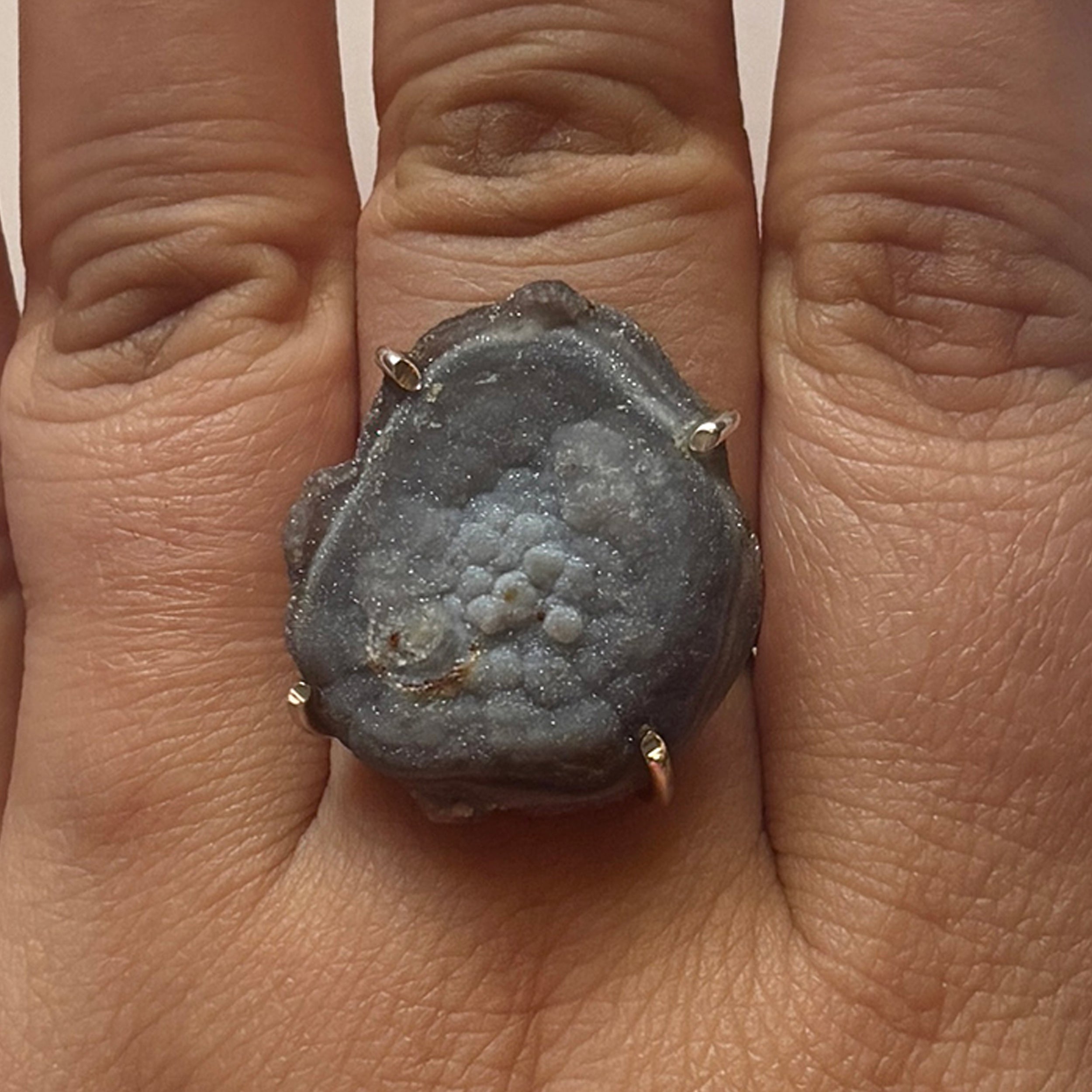 Desert Druzy Ring-(DDZ-2-6)