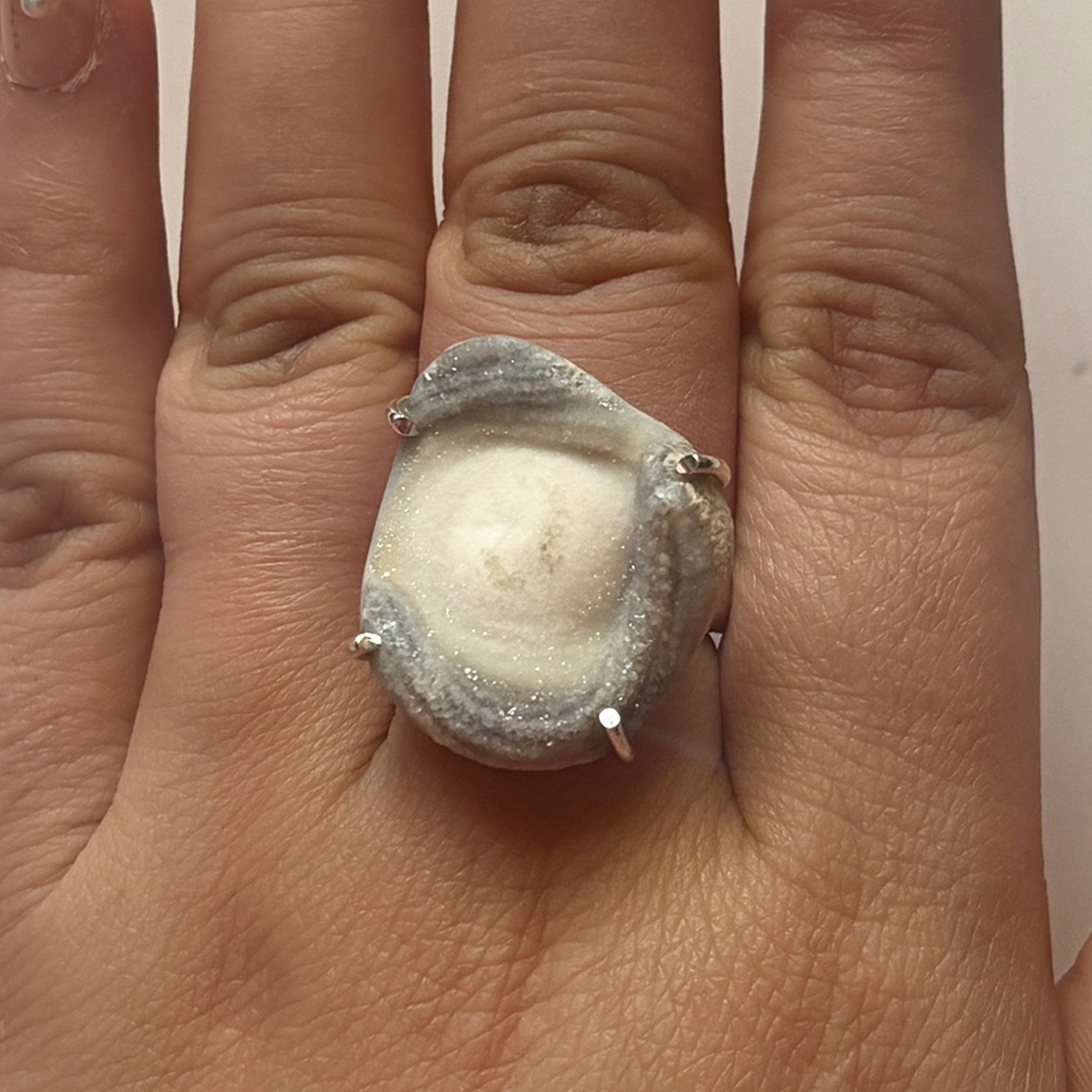 Desert Druzy Ring-(DDZ-2-9)