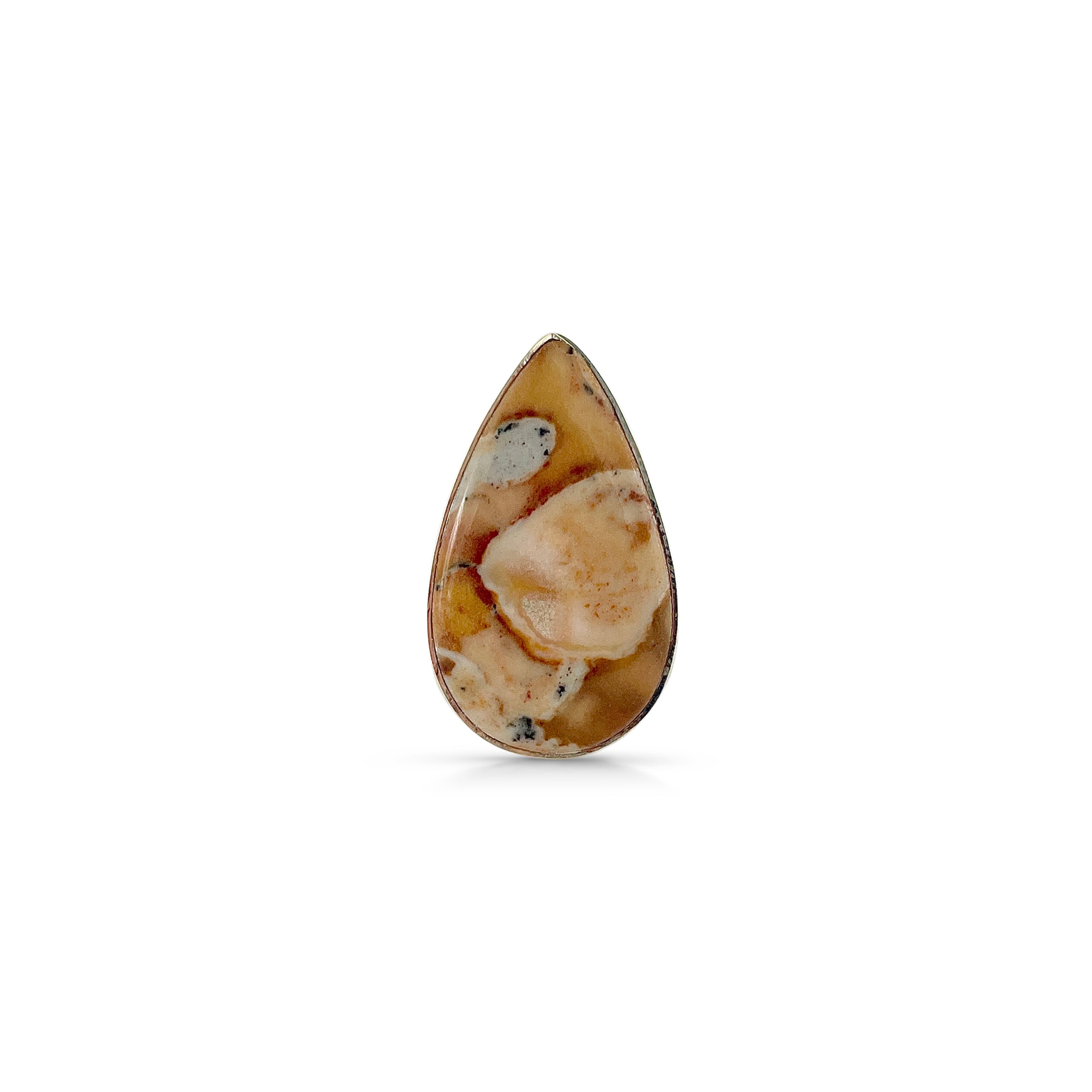 Deerfawn Jasper Ring-(DFJ-2-19)
