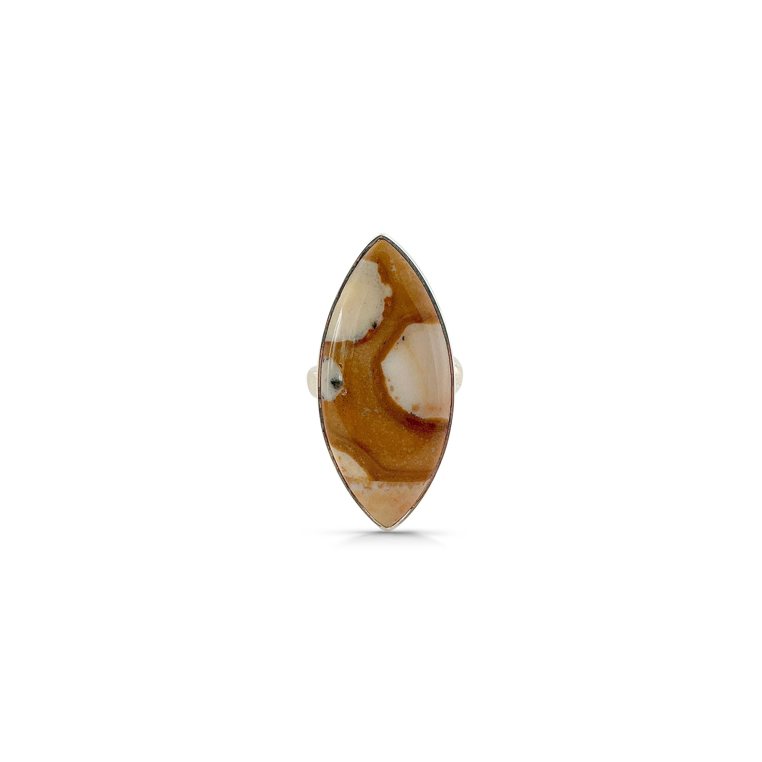 Deerfawn Jasper Ring-(DFJ-2-20)