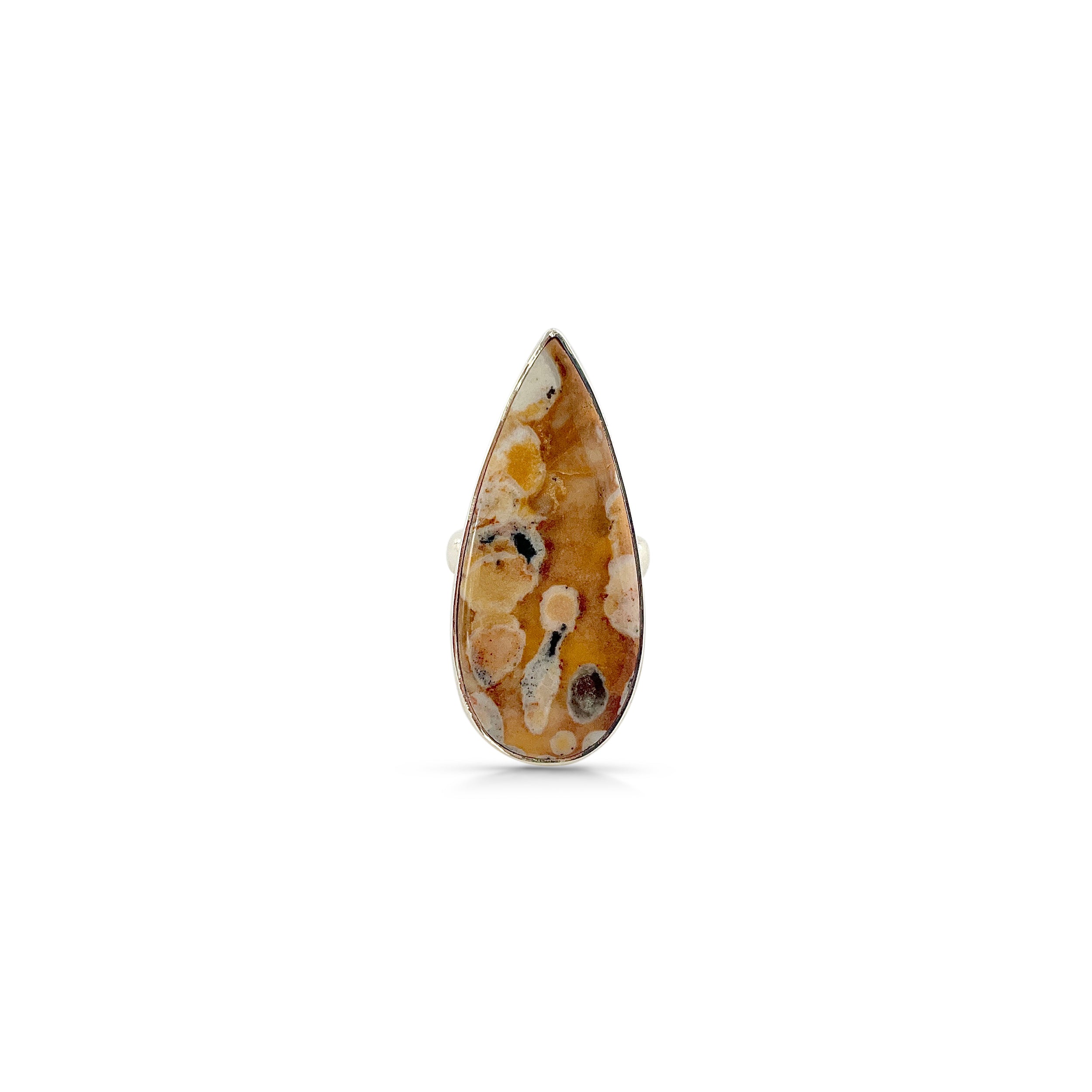 Deerfawn Jasper Ring-(DFJ-2-34)