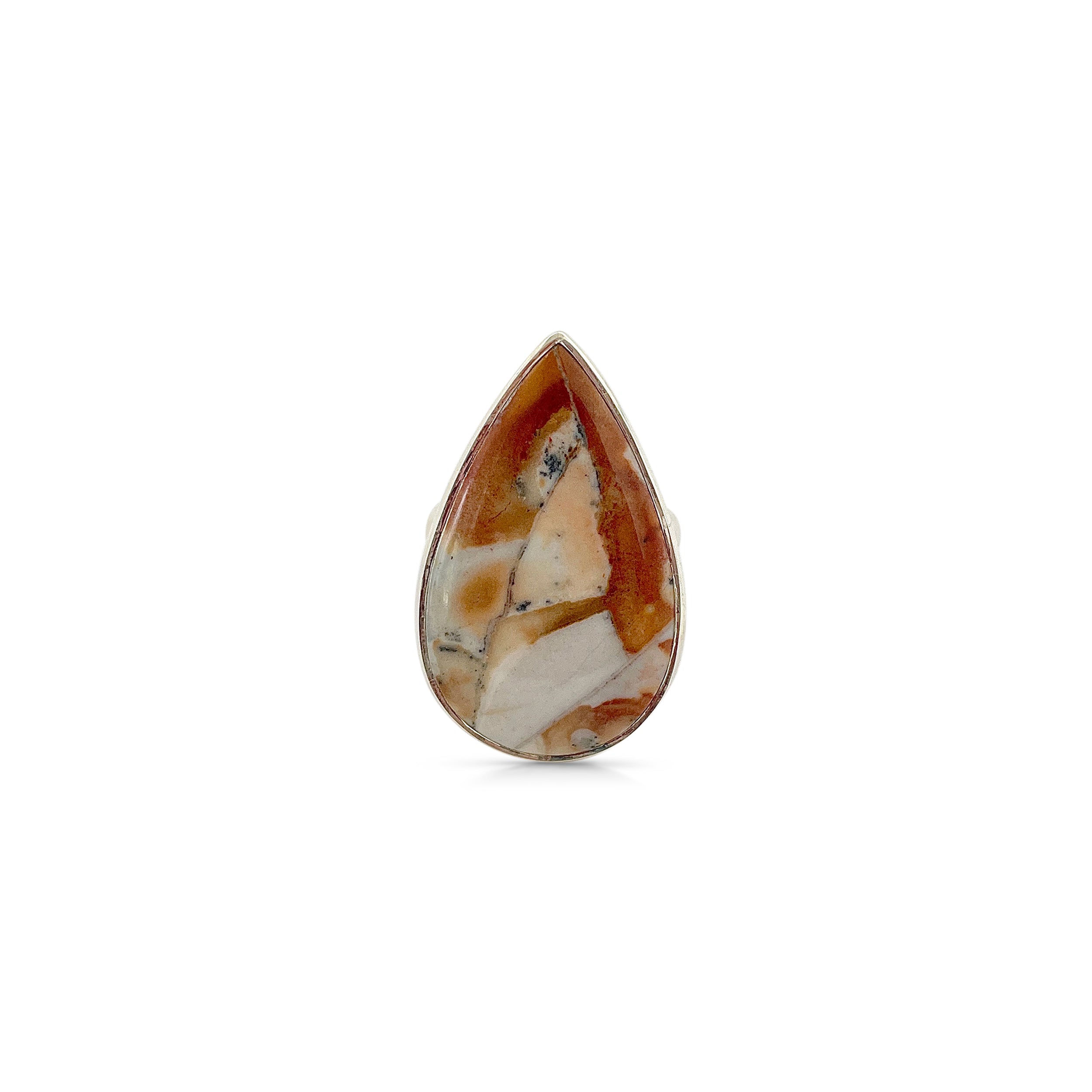 Deerfawn Jasper Ring-(DFJ-2-6)