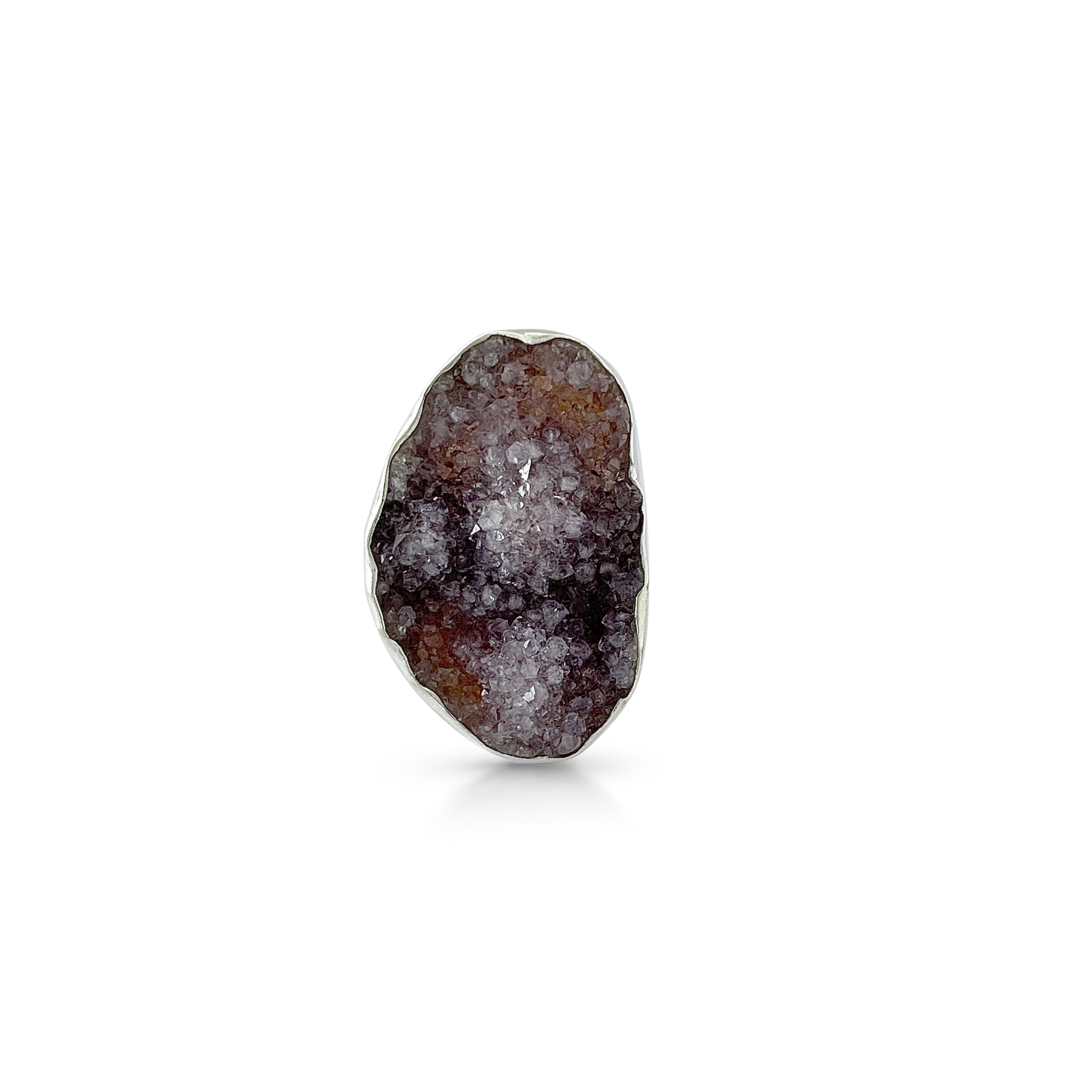 Natural Druzy Ring-(DRZ-2-14)