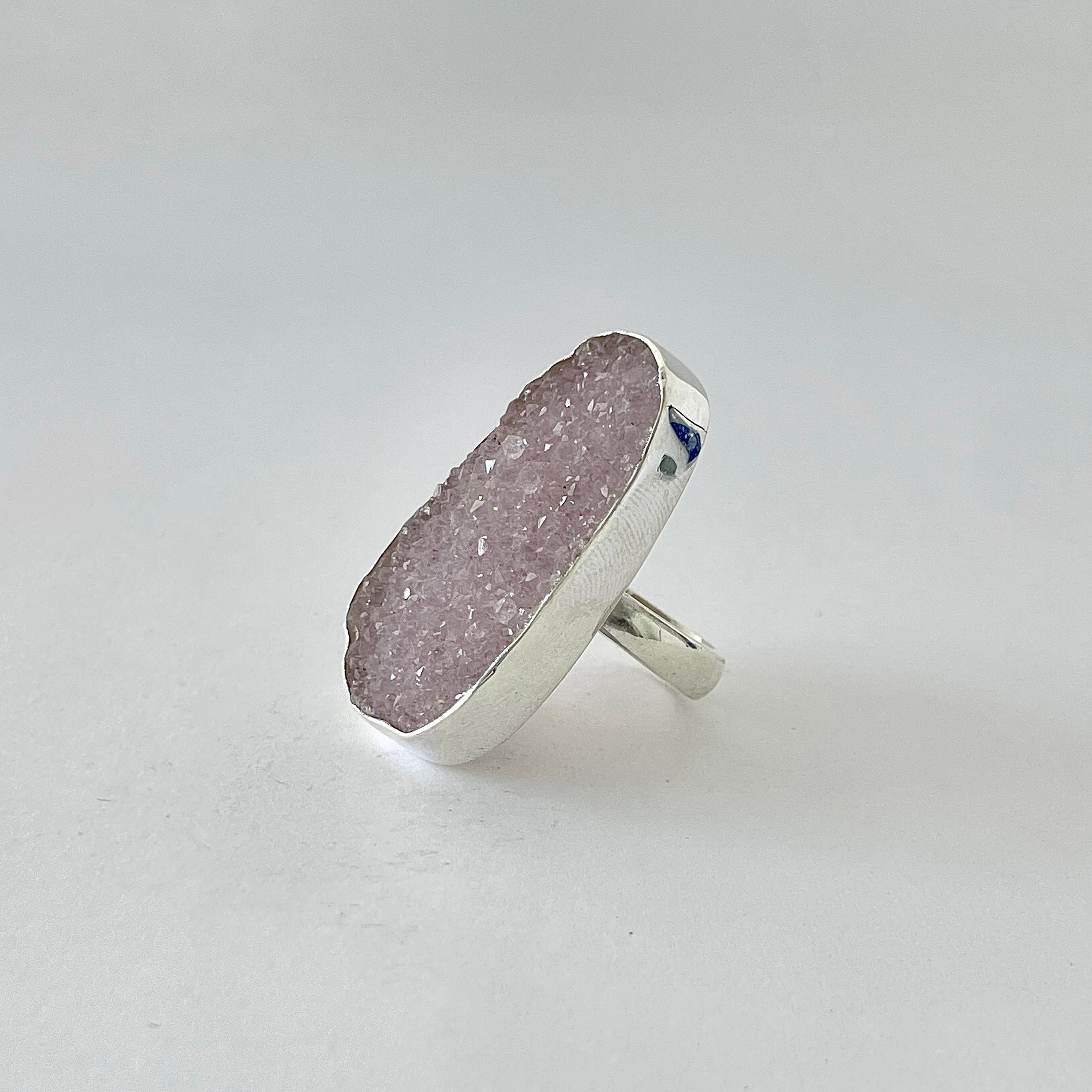 Natural Druzy Ring-(DRZ-2-19)