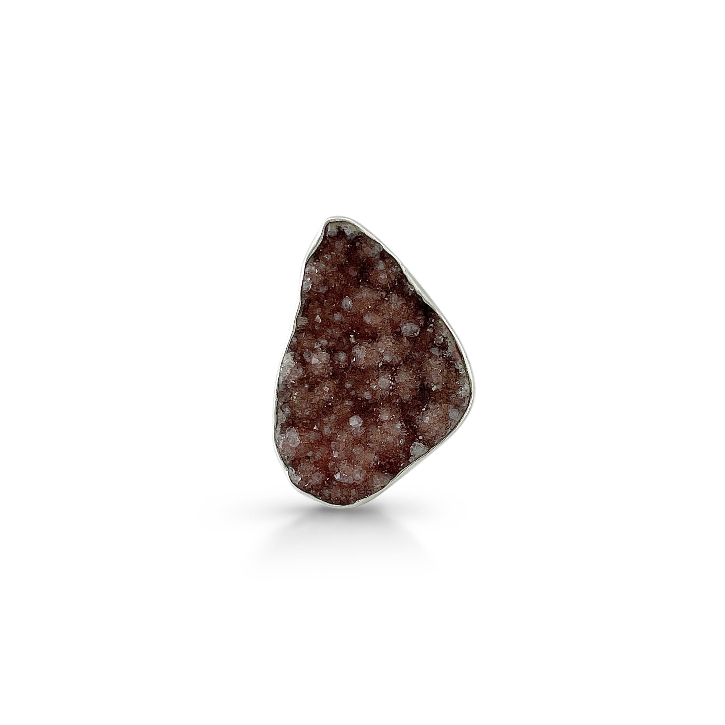 Natural Druzy Ring-(DRZ-2-2)