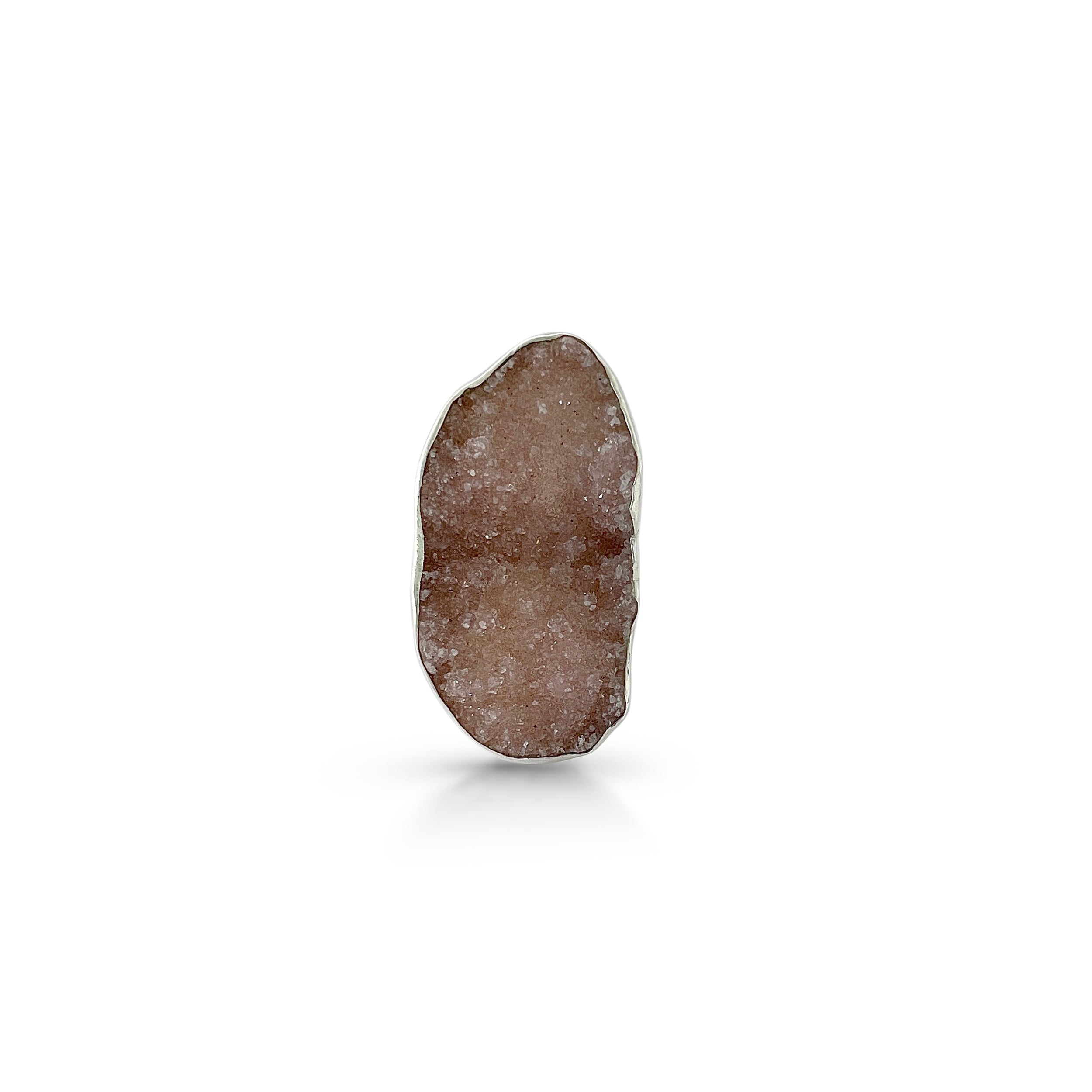 Natural Druzy Ring-(DRZ-2-20)