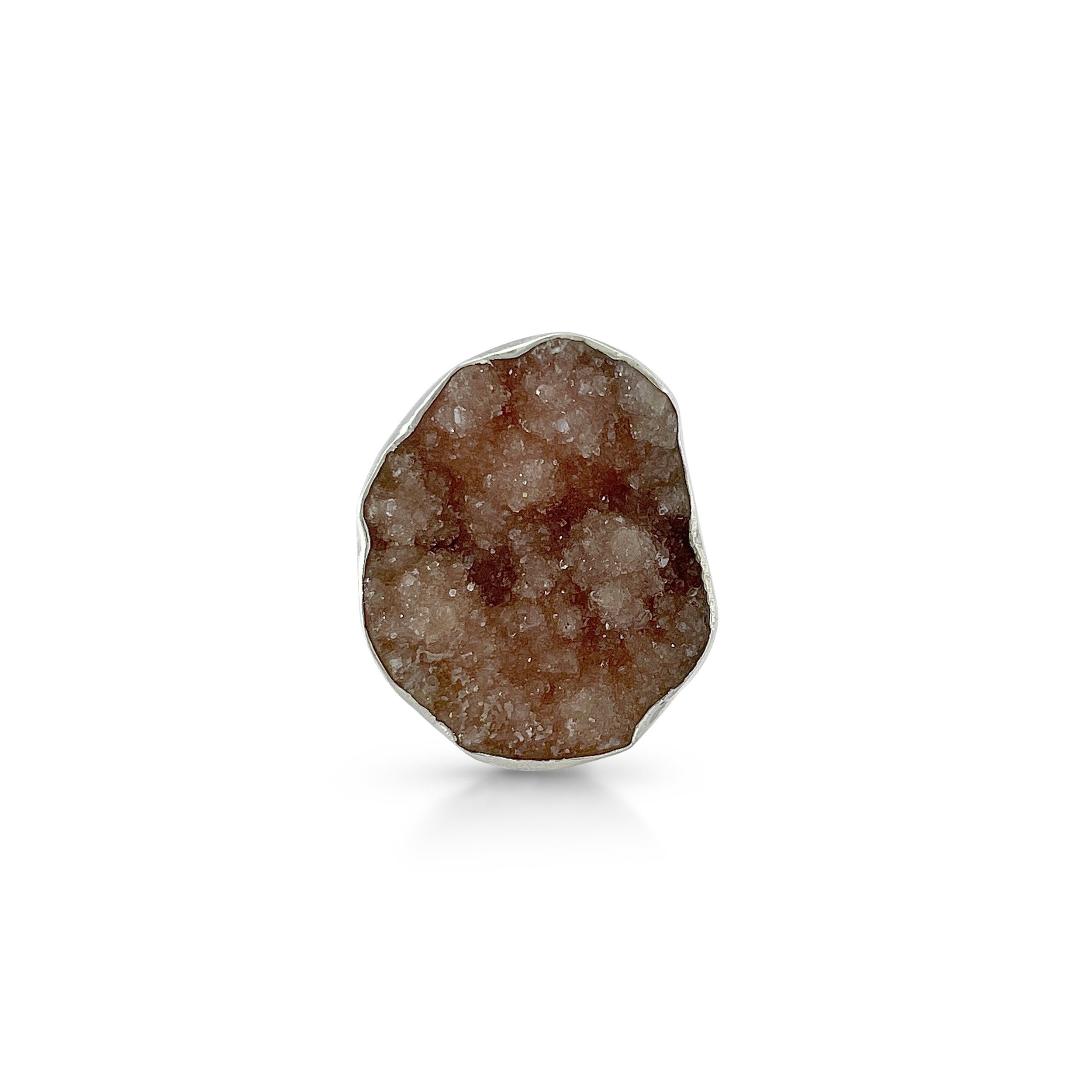Natural Druzy Ring-(DRZ-2-21)