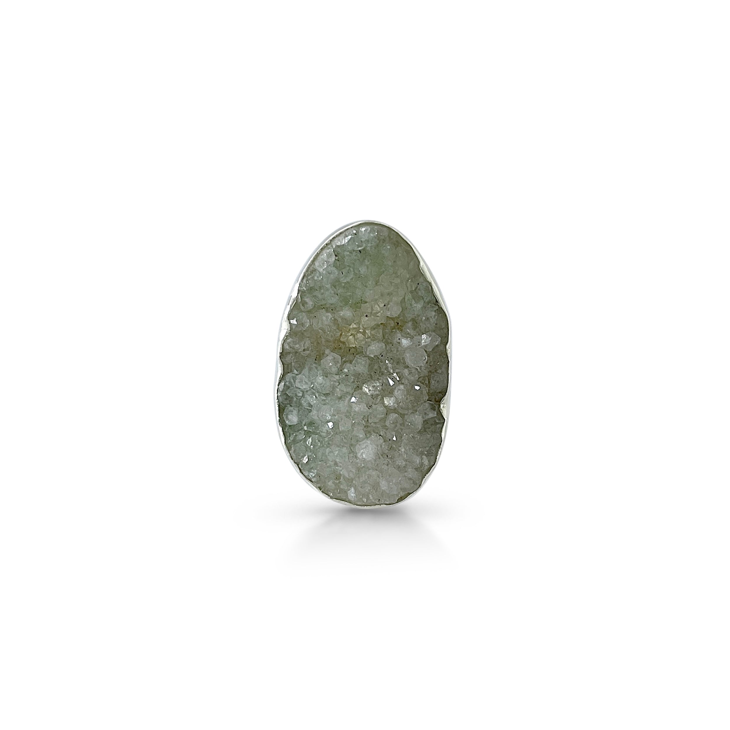 Natural Druzy Ring-(DRZ-2-22)