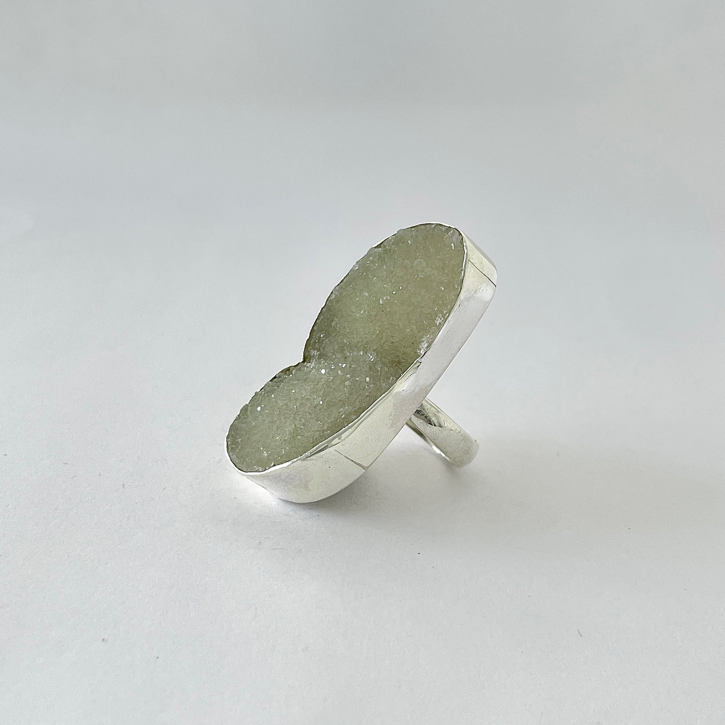 Natural Druzy Ring-(DRZ-2-26)