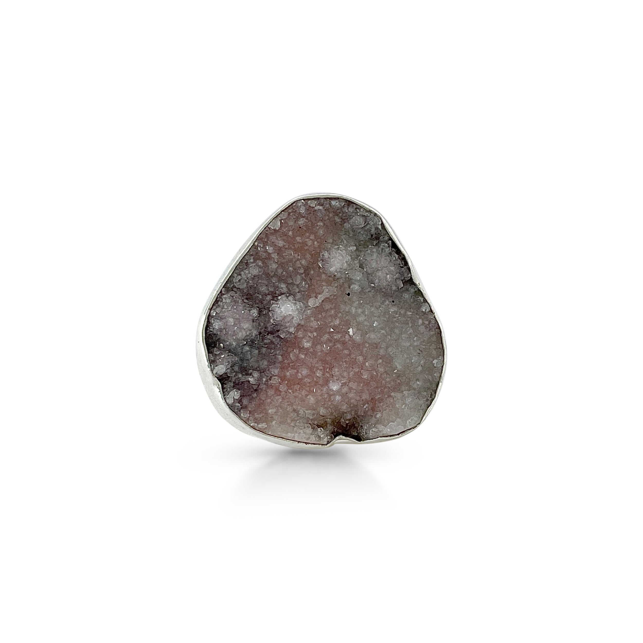 Natural Druzy Ring-(DRZ-2-28)