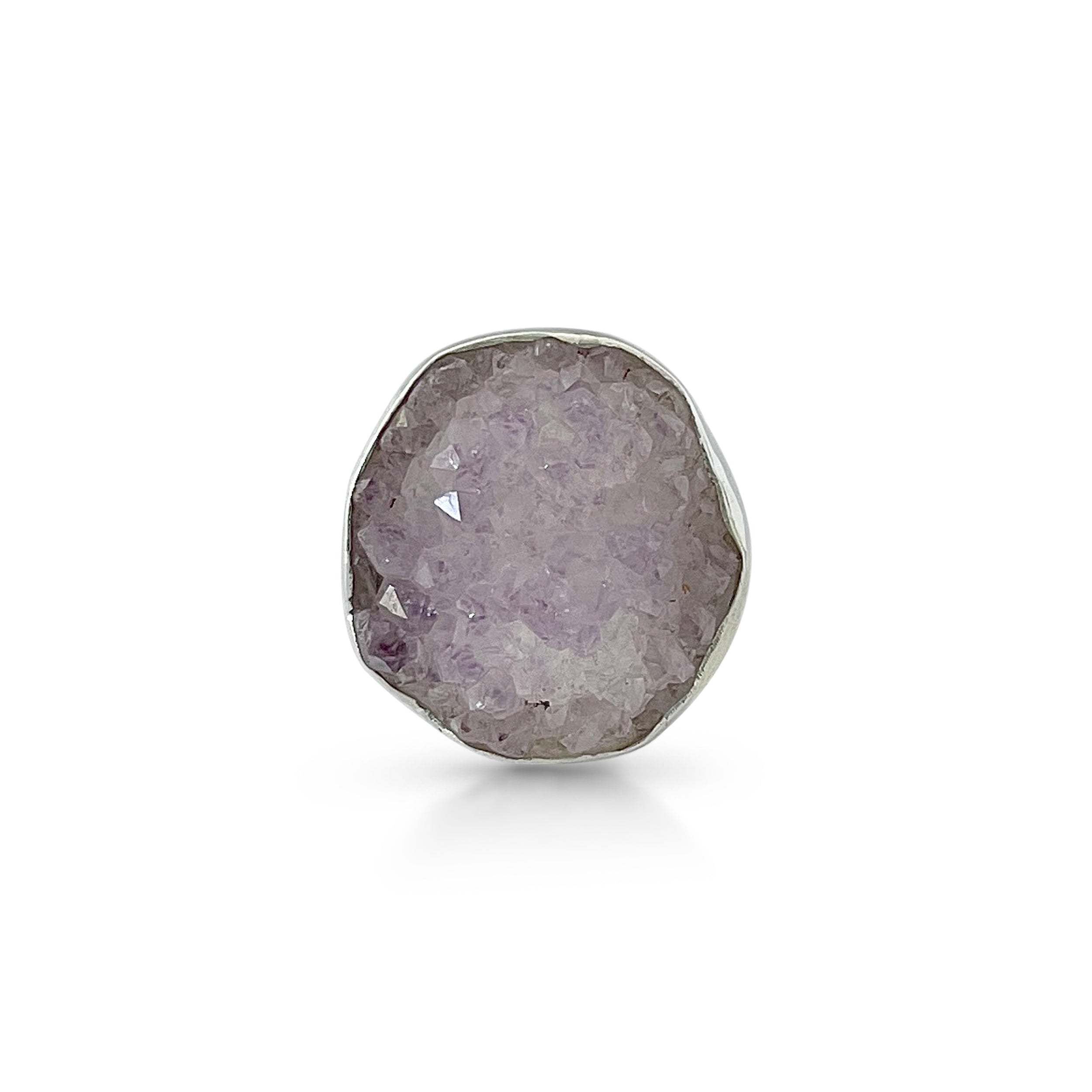 Natural Druzy Ring-(DRZ-2-3)
