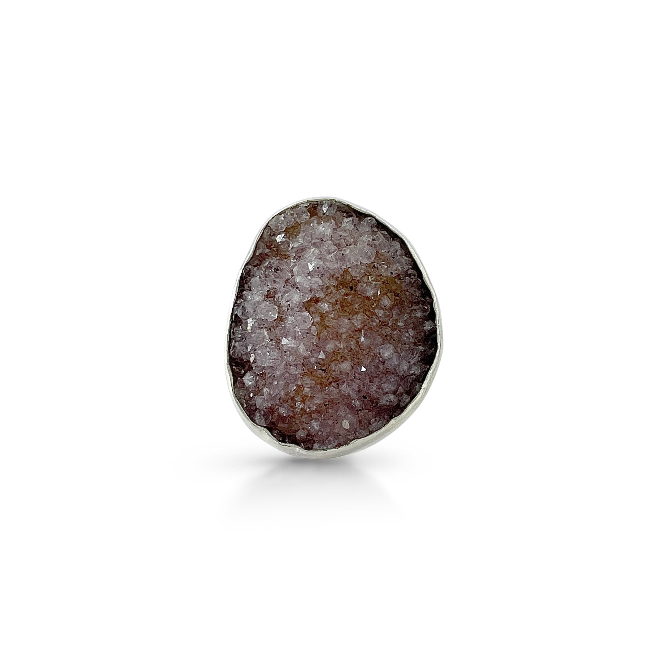 Natural Druzy Ring-(DRZ-2-31)