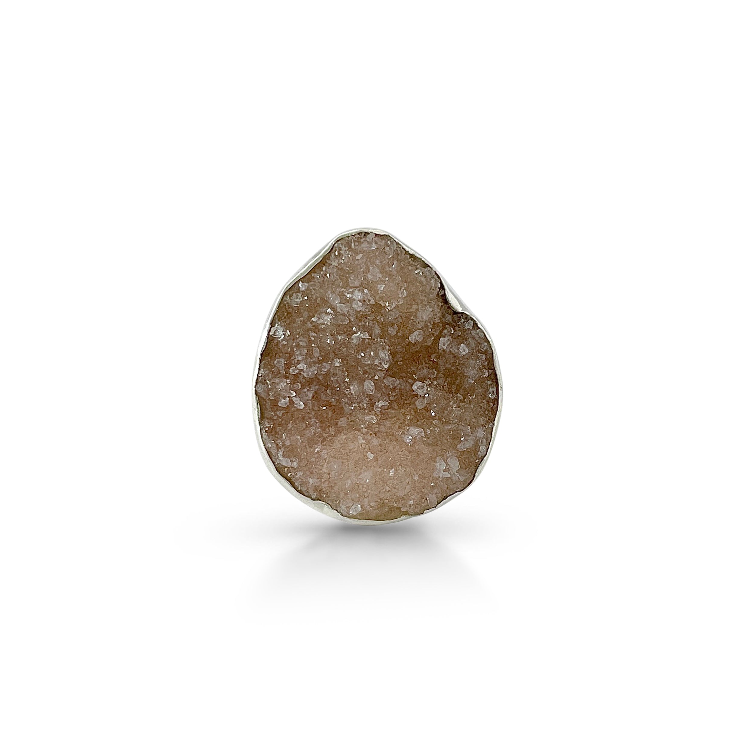 Natural Druzy Ring-(DRZ-2-36)