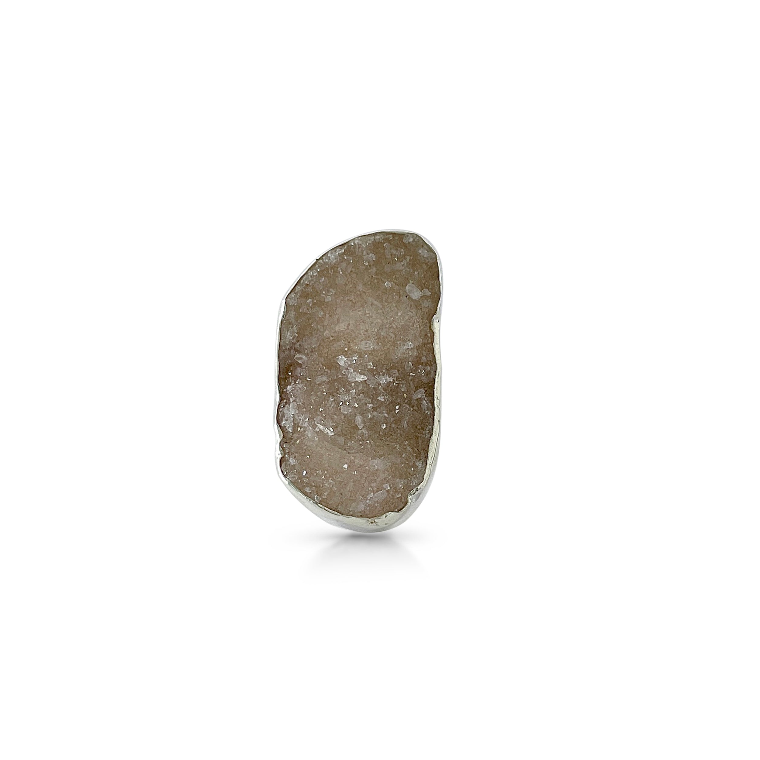 Natural Druzy Ring-(DRZ-2-4)