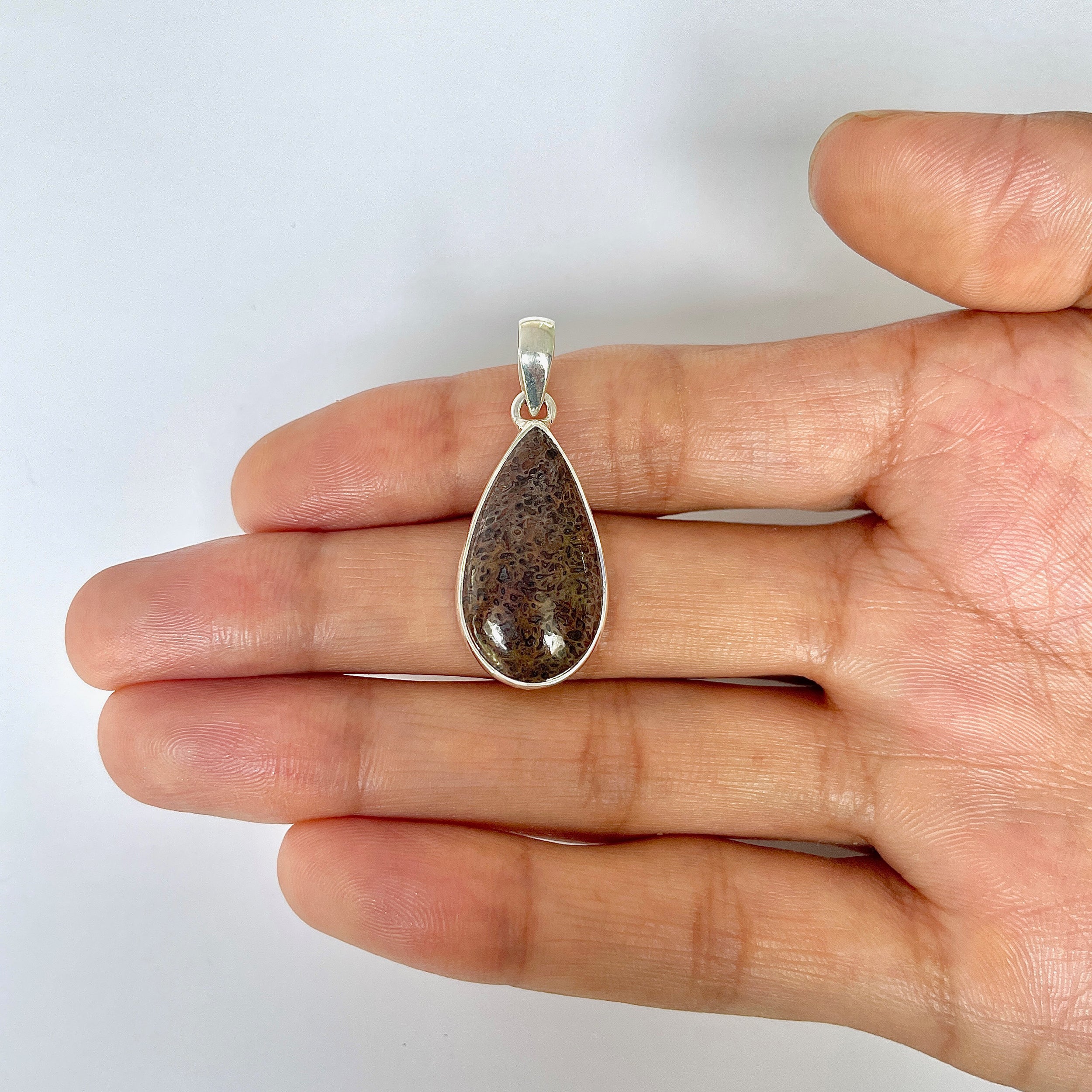 Dinosaur Bone Pendant-(DSB-1-10)