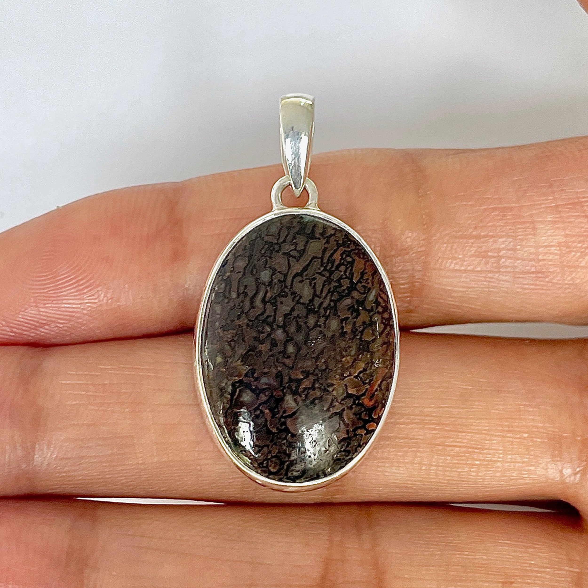 Dinosaur Bone Pendant-(DSB-1-11)