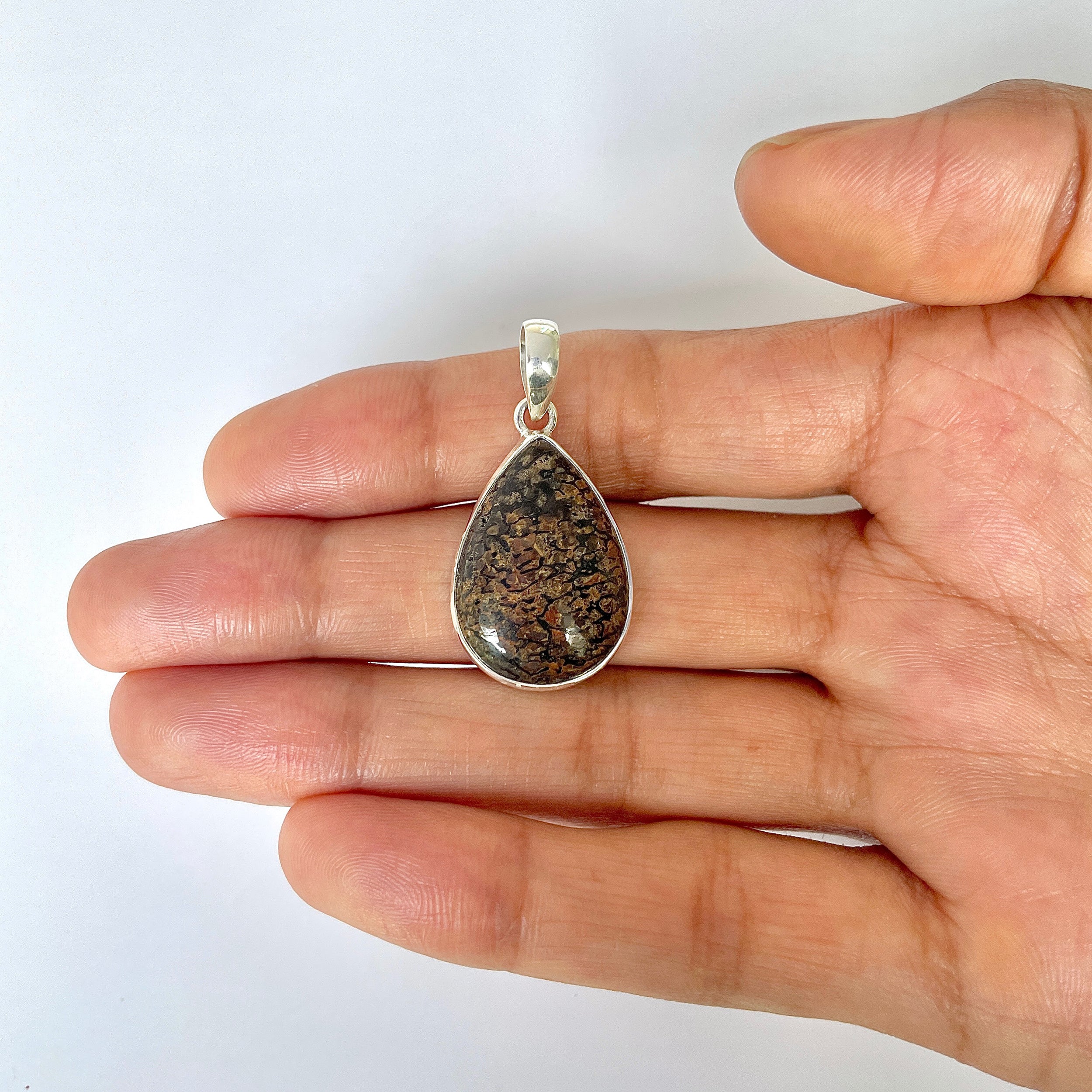 Dinosaur Bone Pendant-(DSB-1-13)