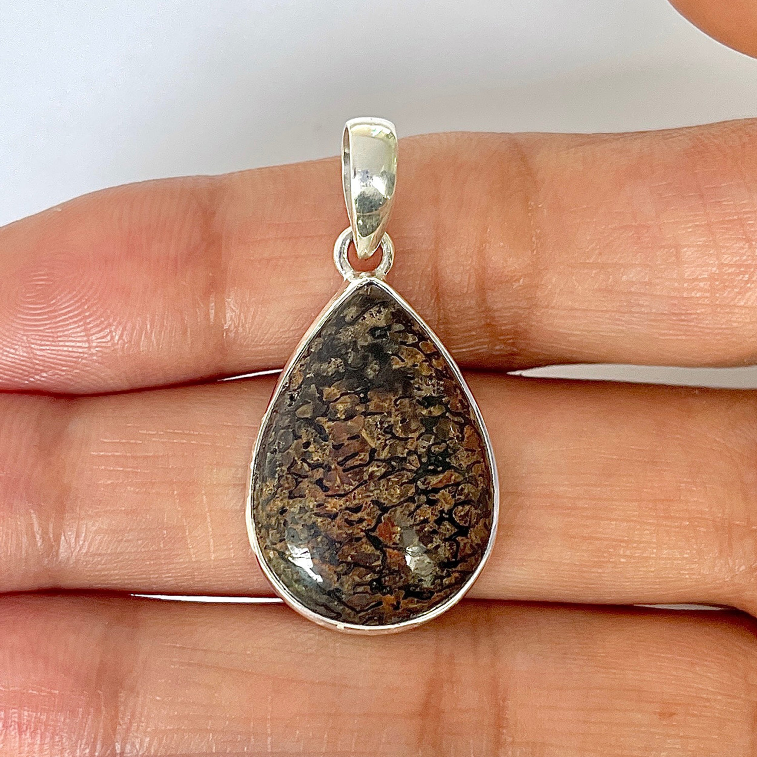 Dinosaur Bone Pendant-(DSB-1-13)