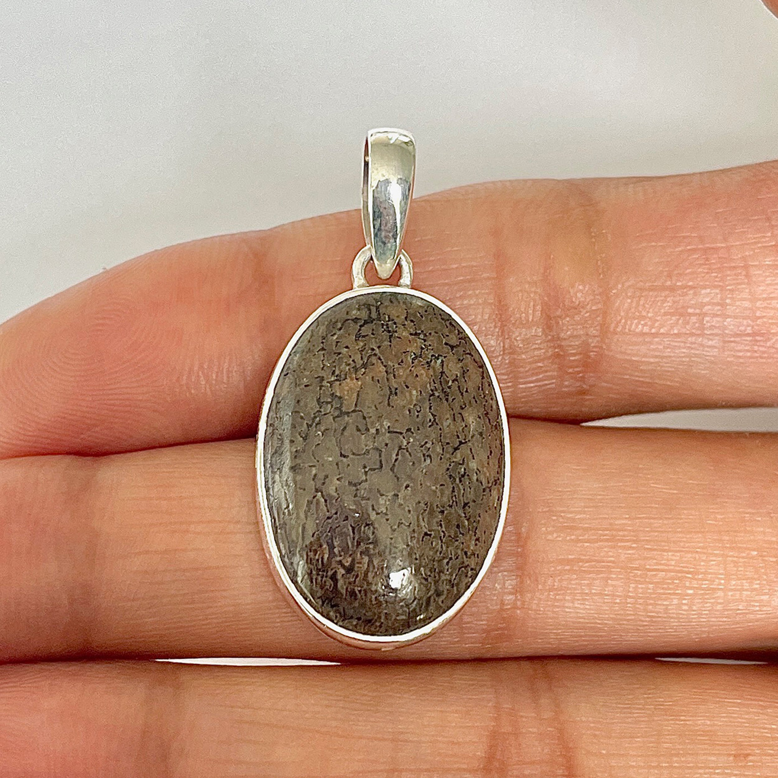 Dinosaur Bone Pendant-(DSB-1-21)