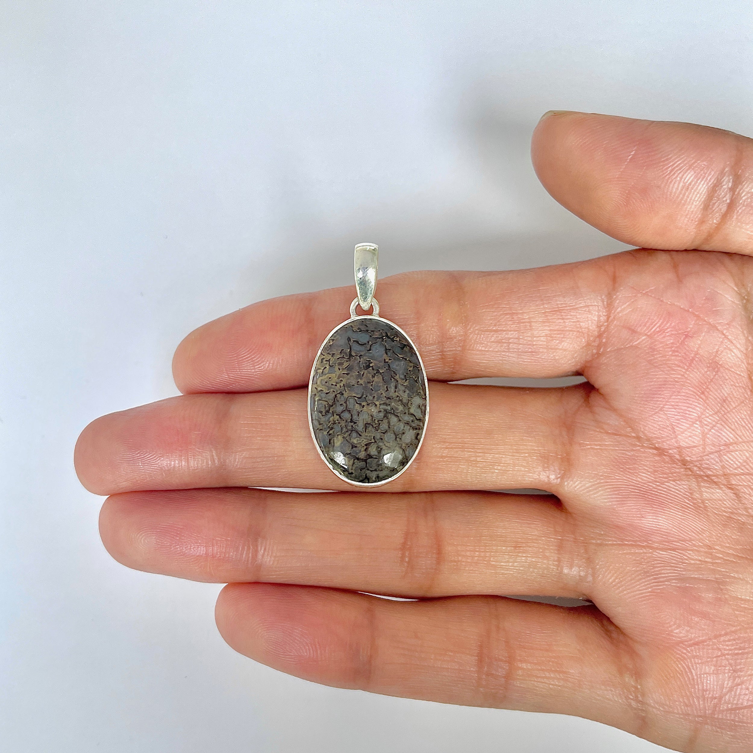 Dinosaur Bone Pendant-(DSB-1-22)