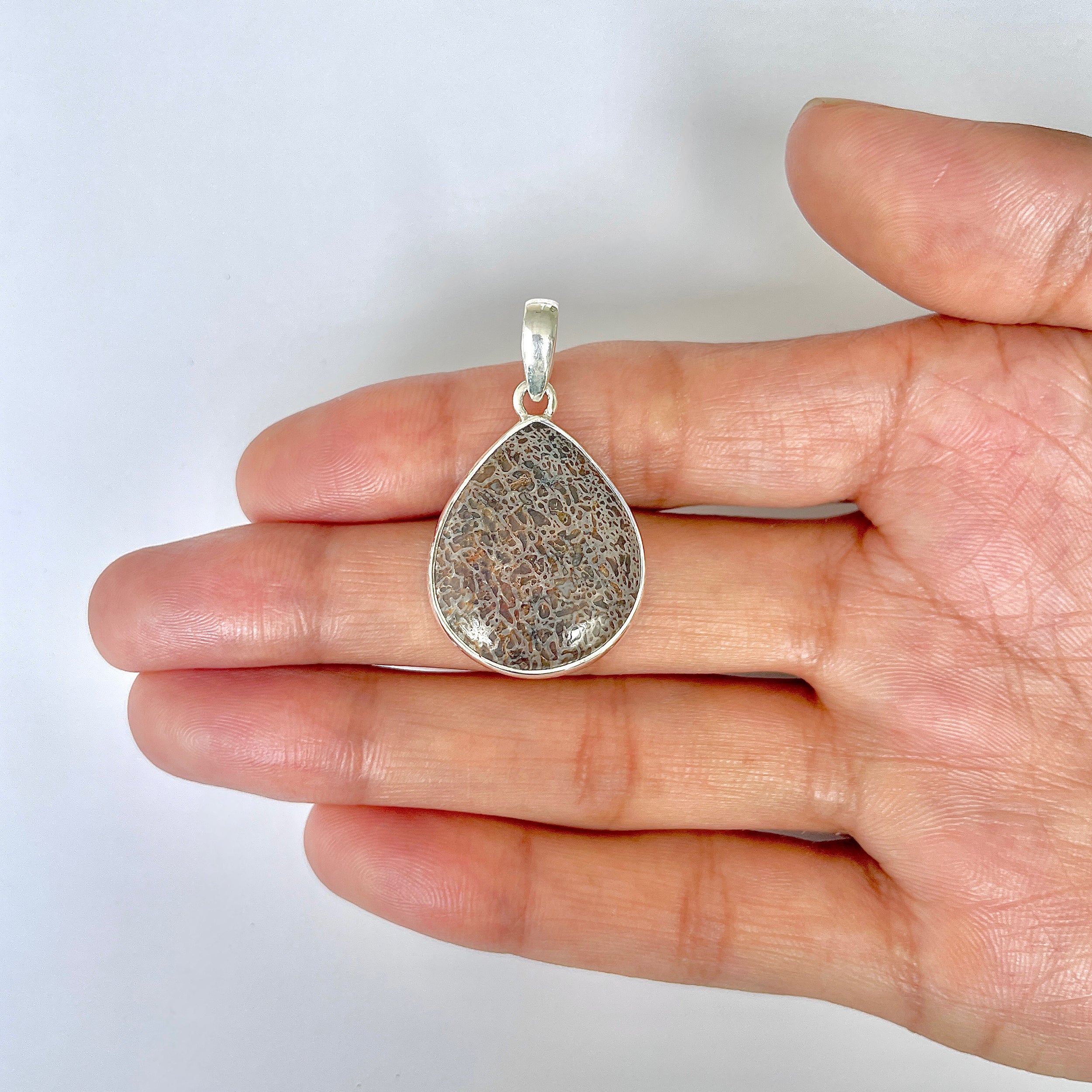 Dinosaur Bone Pendant-(DSB-1-25)