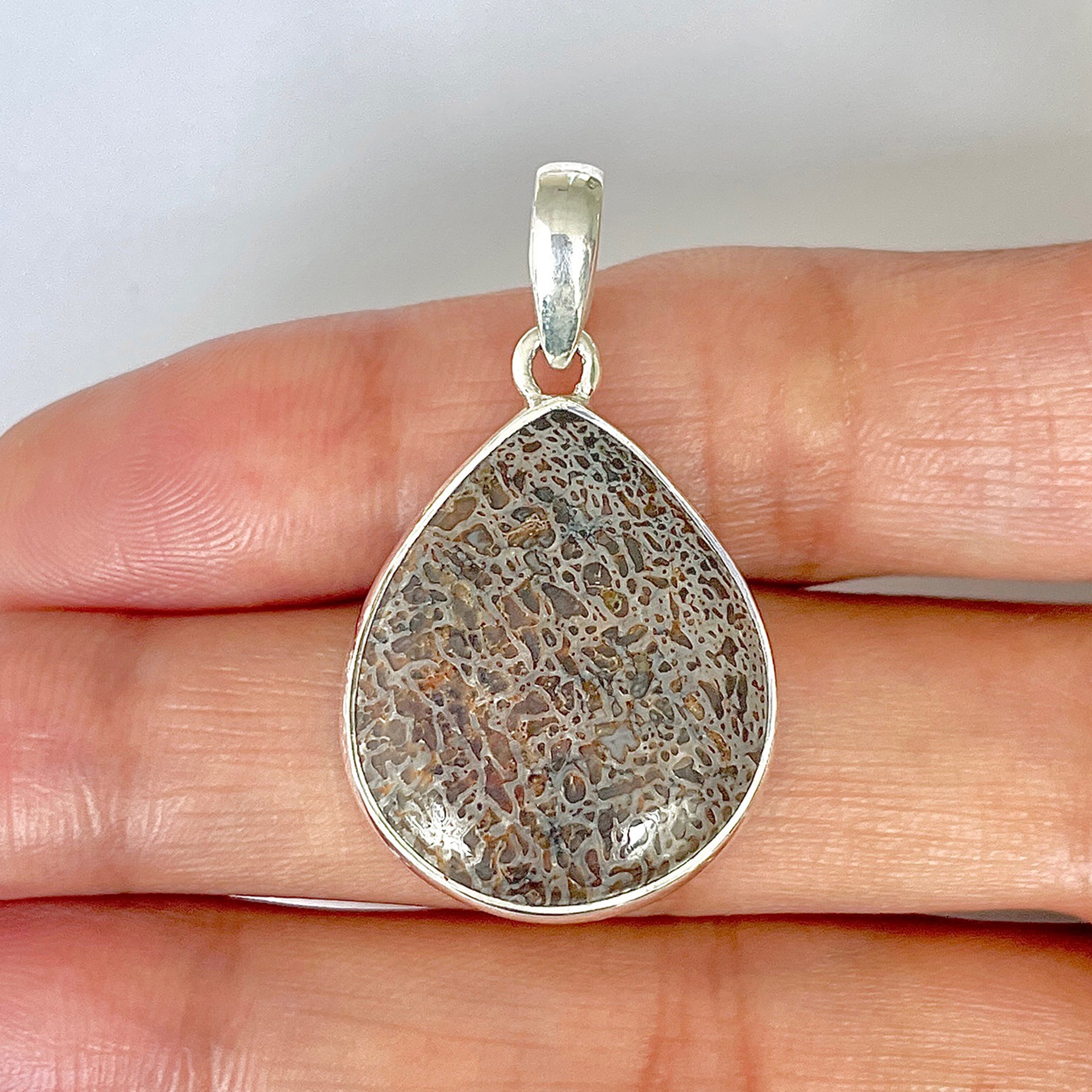 Dinosaur Bone Pendant-(DSB-1-25)