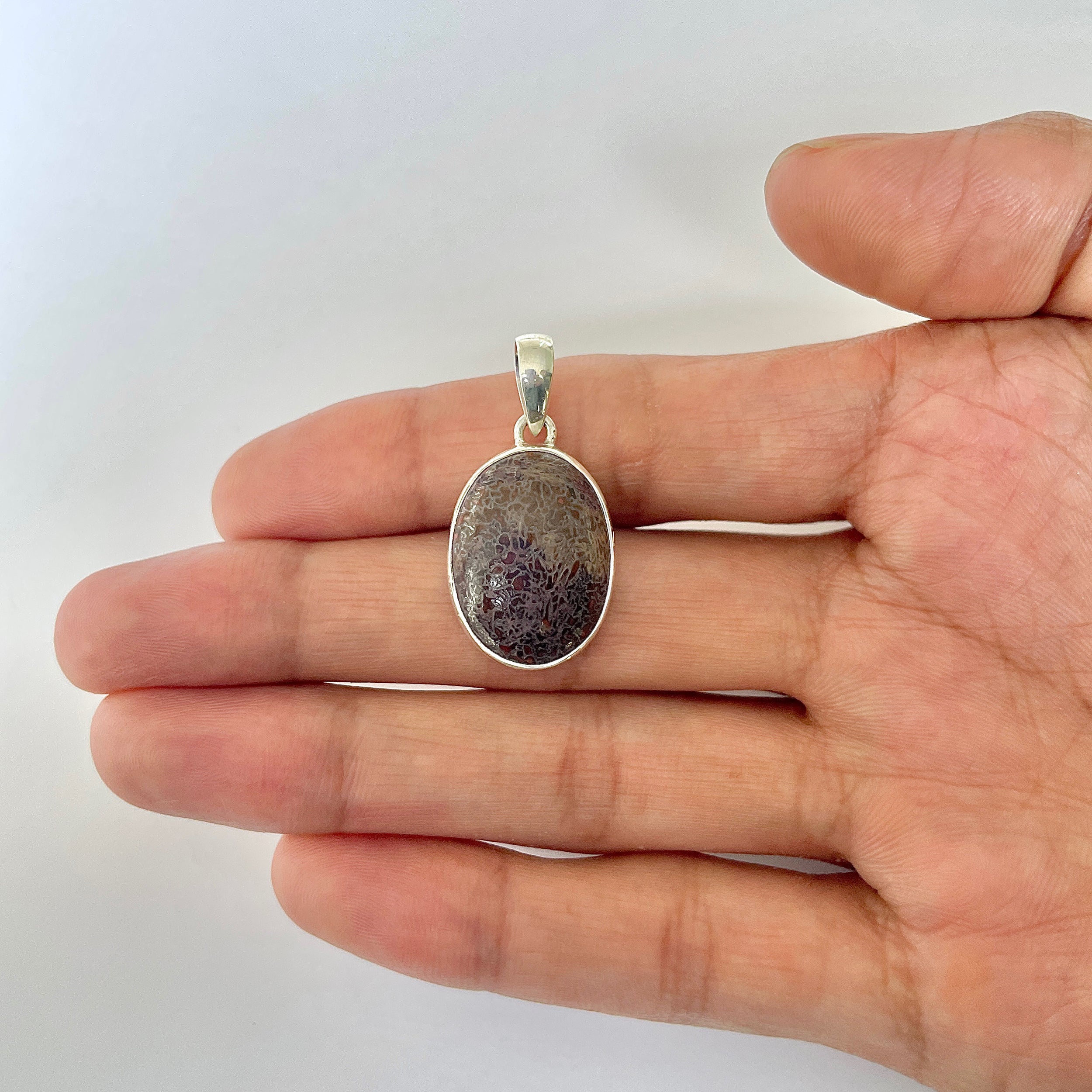 Dinosaur Bone Pendant-(DSB-1-3)