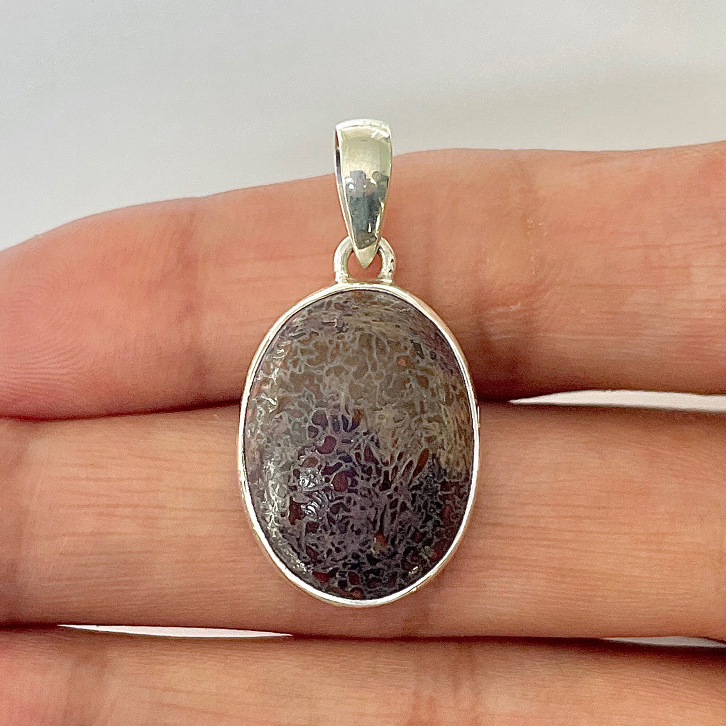 Dinosaur Bone Pendant-(DSB-1-3)