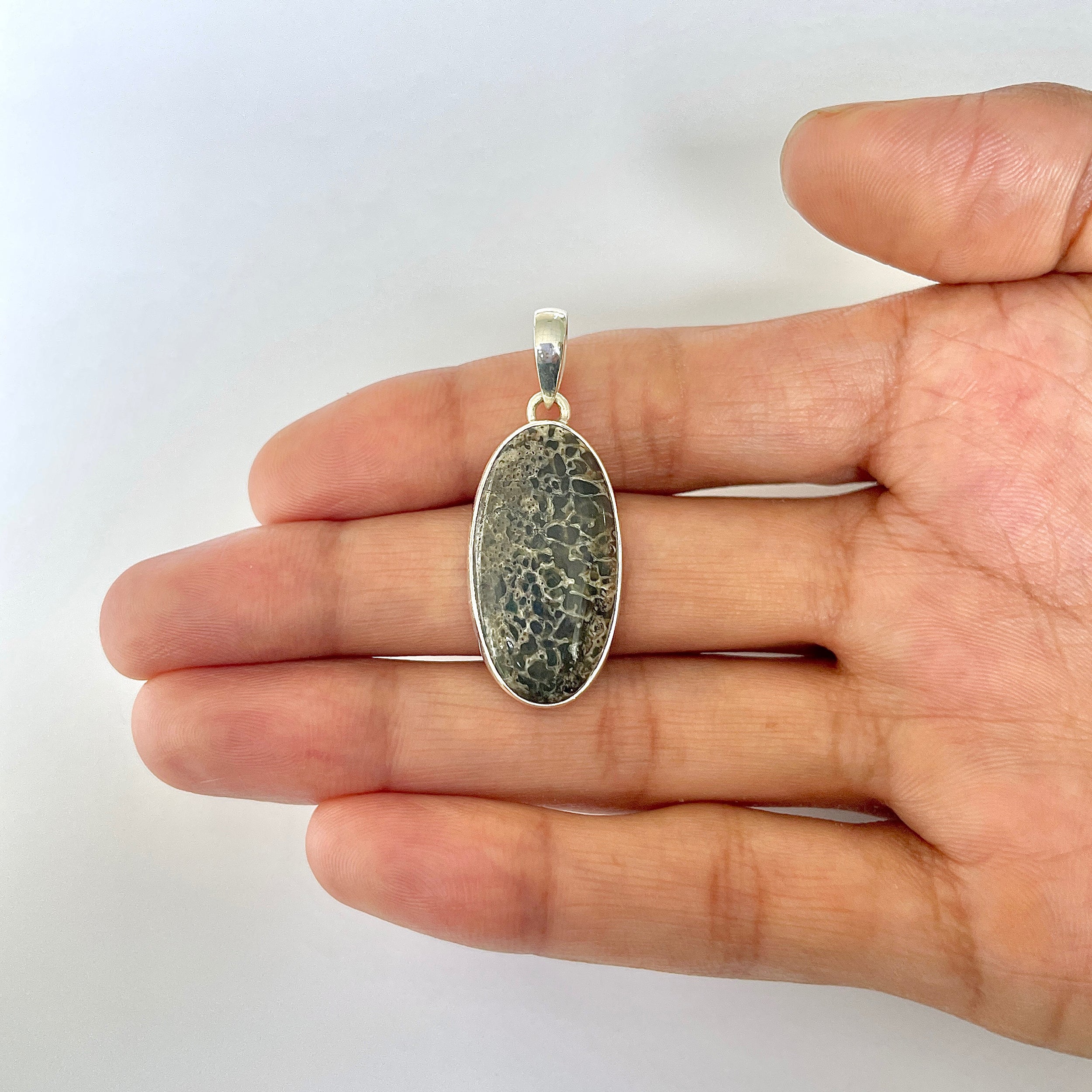 Dinosaur Bone Pendant-(DSB-1-8)