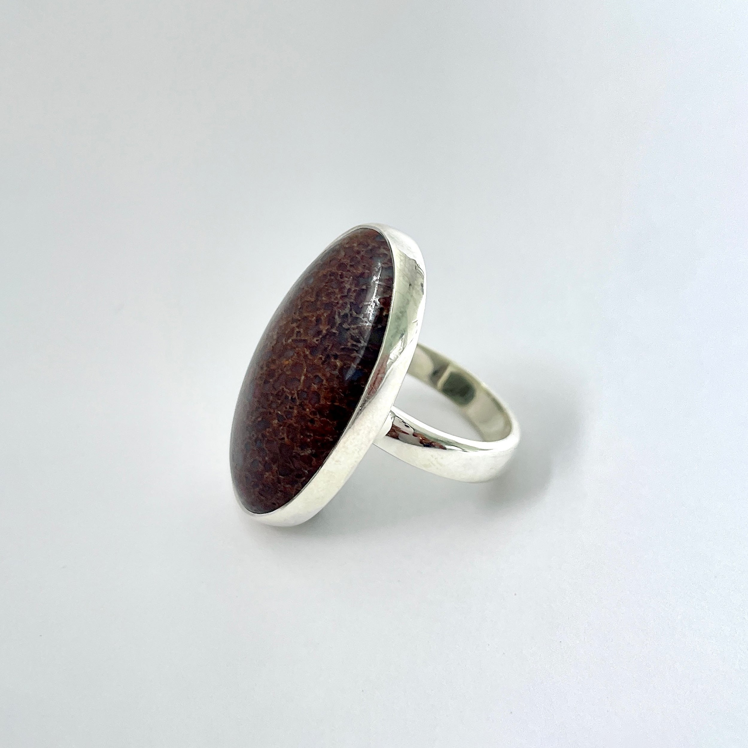 Dinosaur Bone Ring-(DSB-2-12)