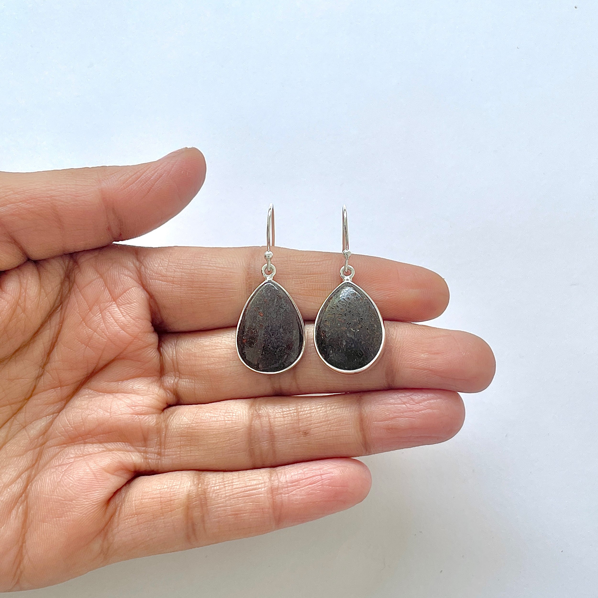 Dinosaur Bone Earring-(DSB-3-1)