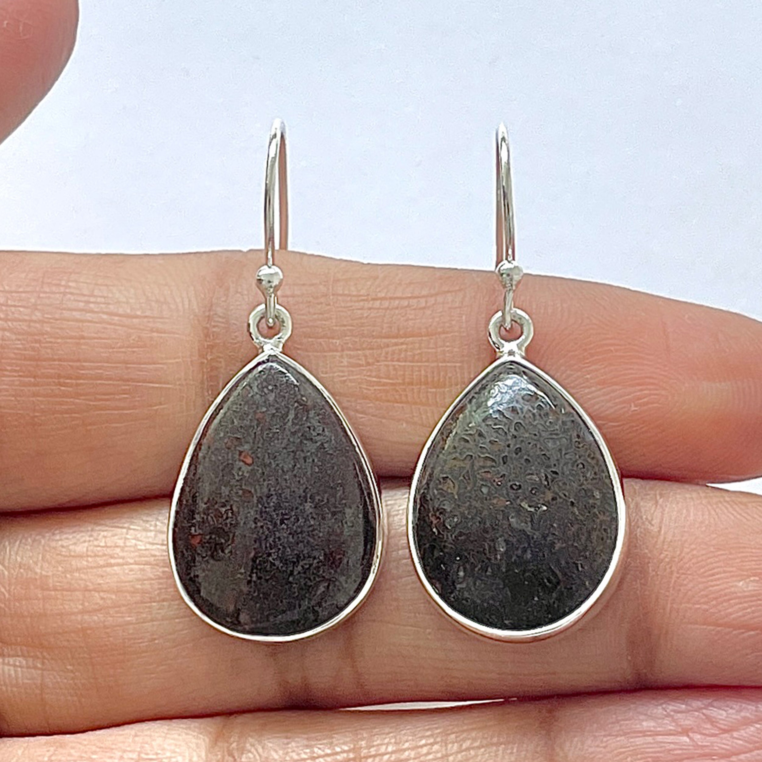 Dinosaur Bone Earring-(DSB-3-1)