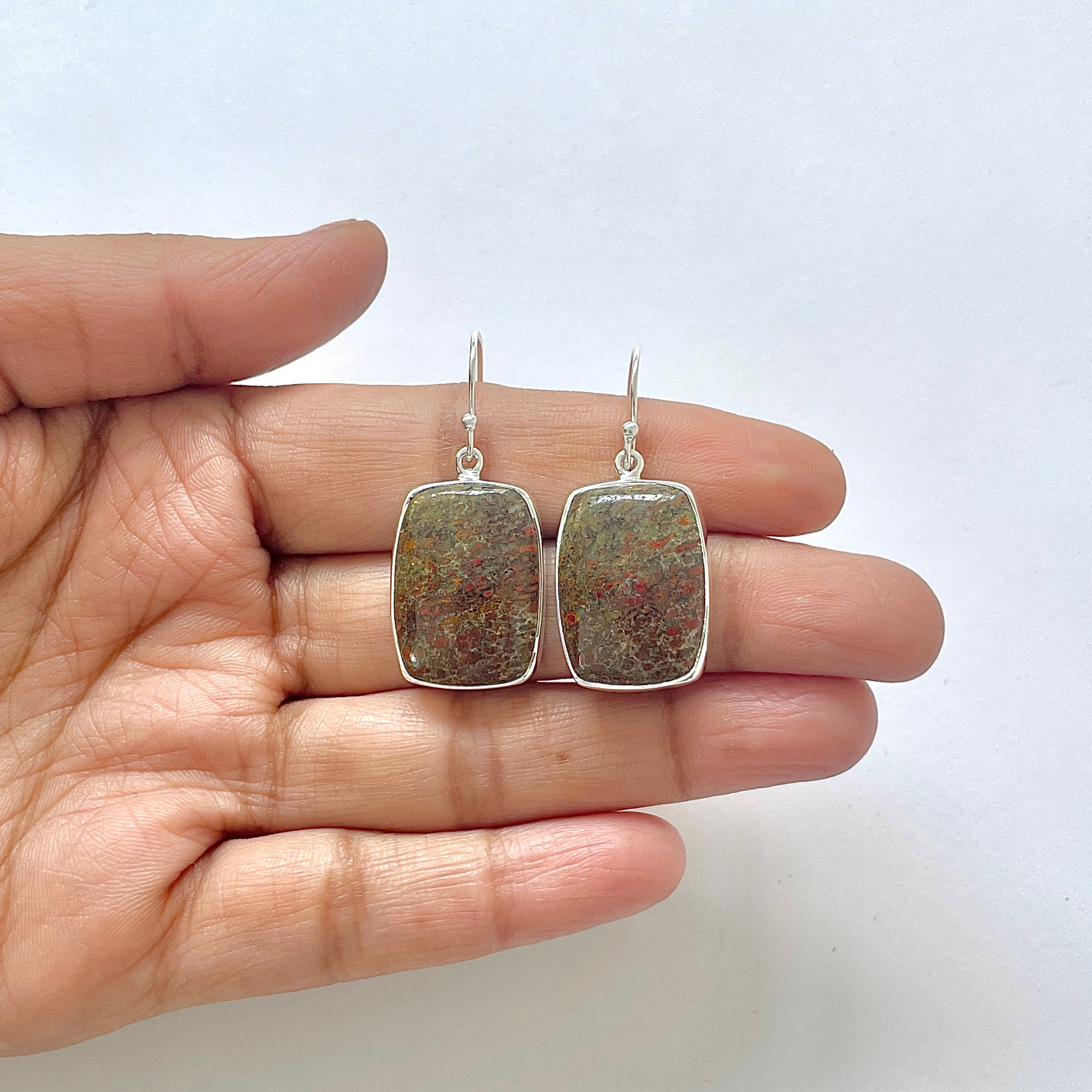 Dinosaur Bone Earring-(DSB-3-21)