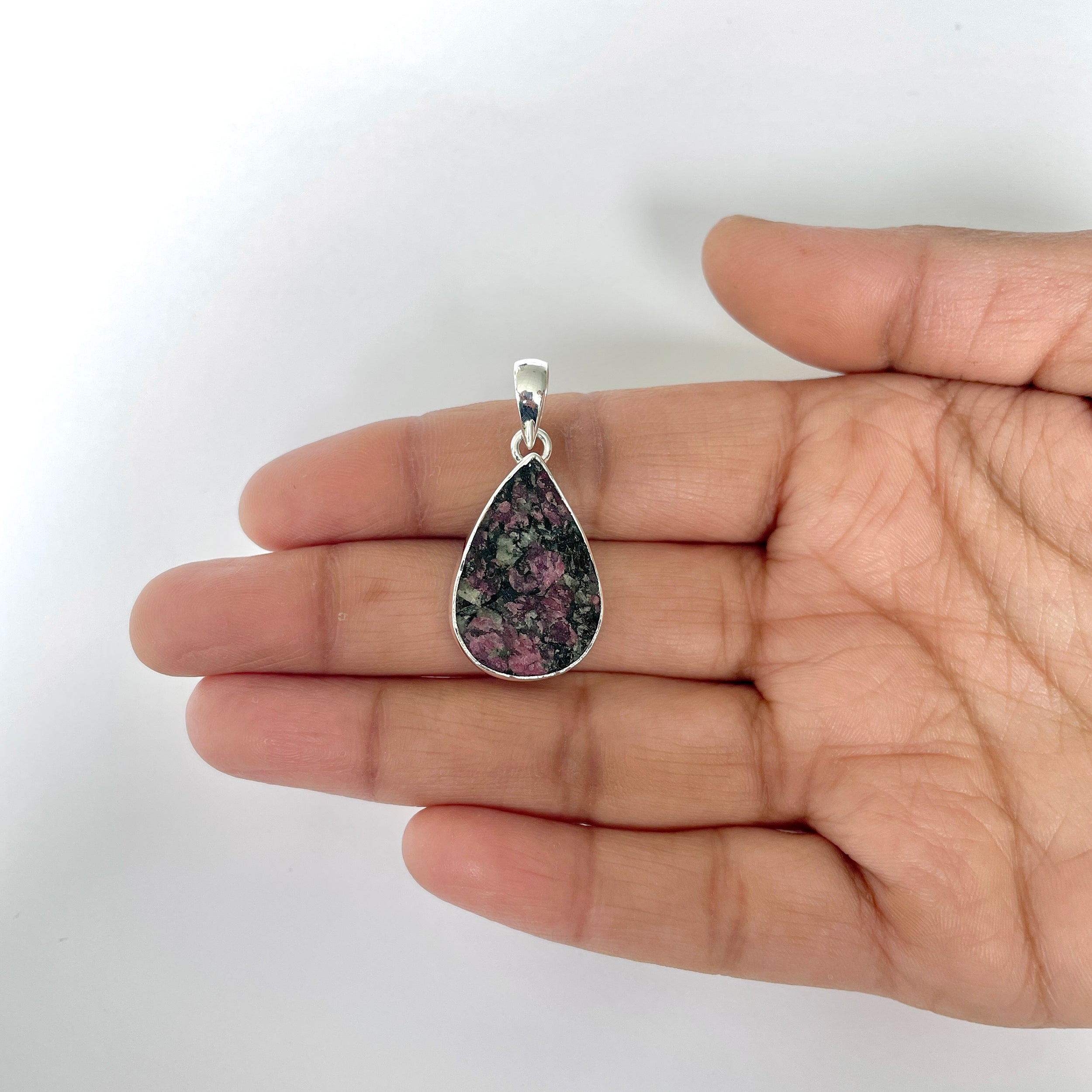 Eudialyte Rough Pendant-(EUD-1-2)