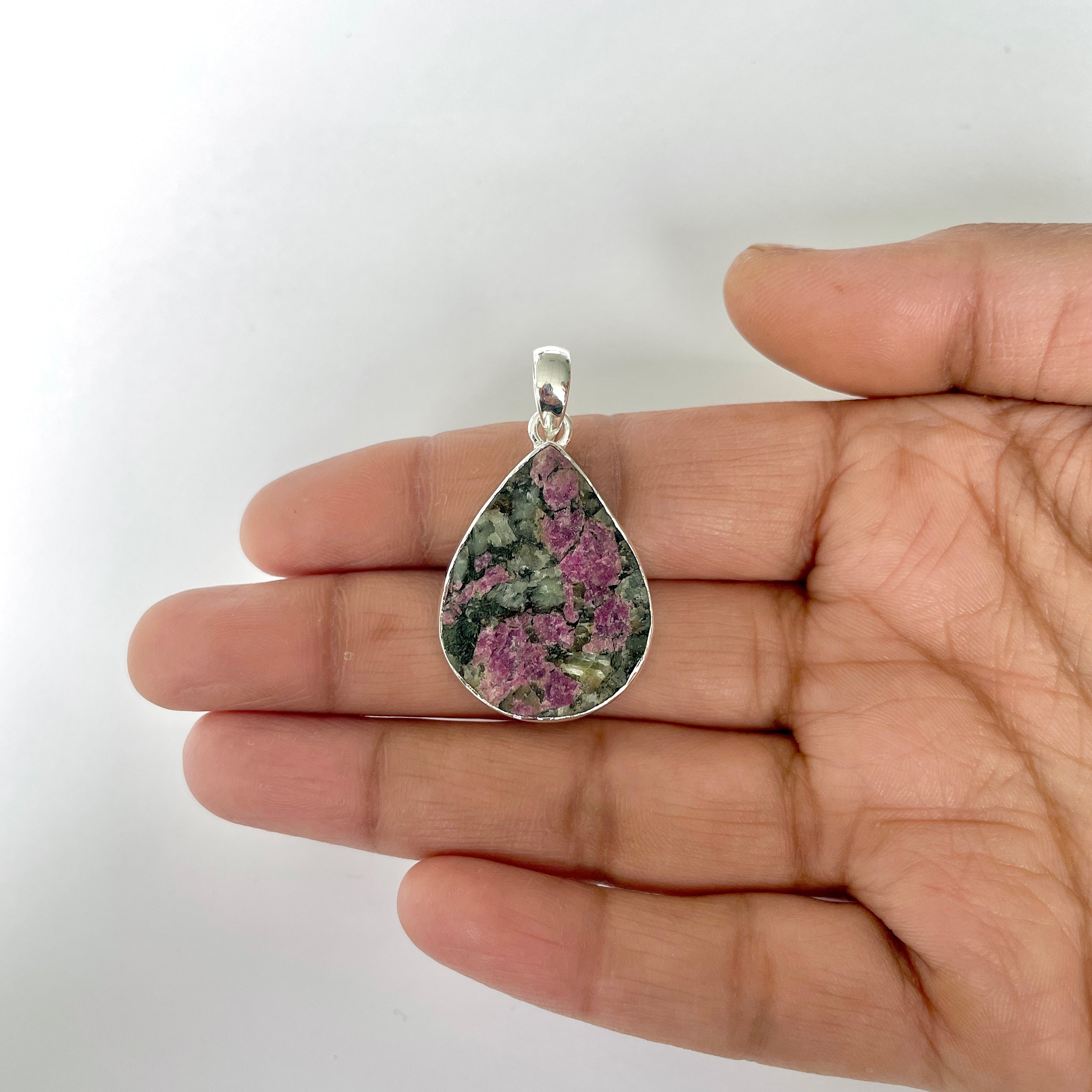 Eudialyte Rough Pendant-(EUD-1-26)