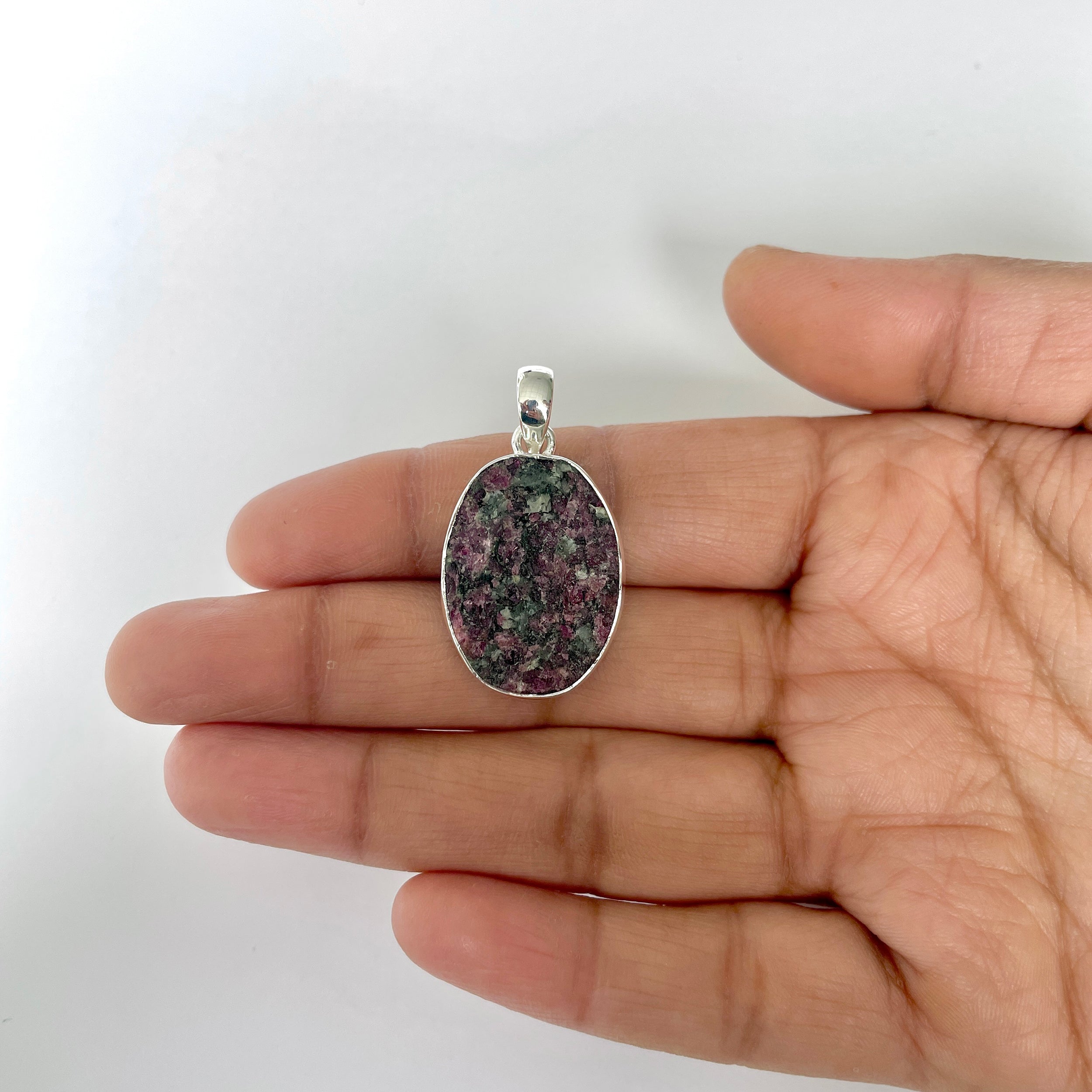 Eudialyte Rough Pendant-(EUD-1-3)