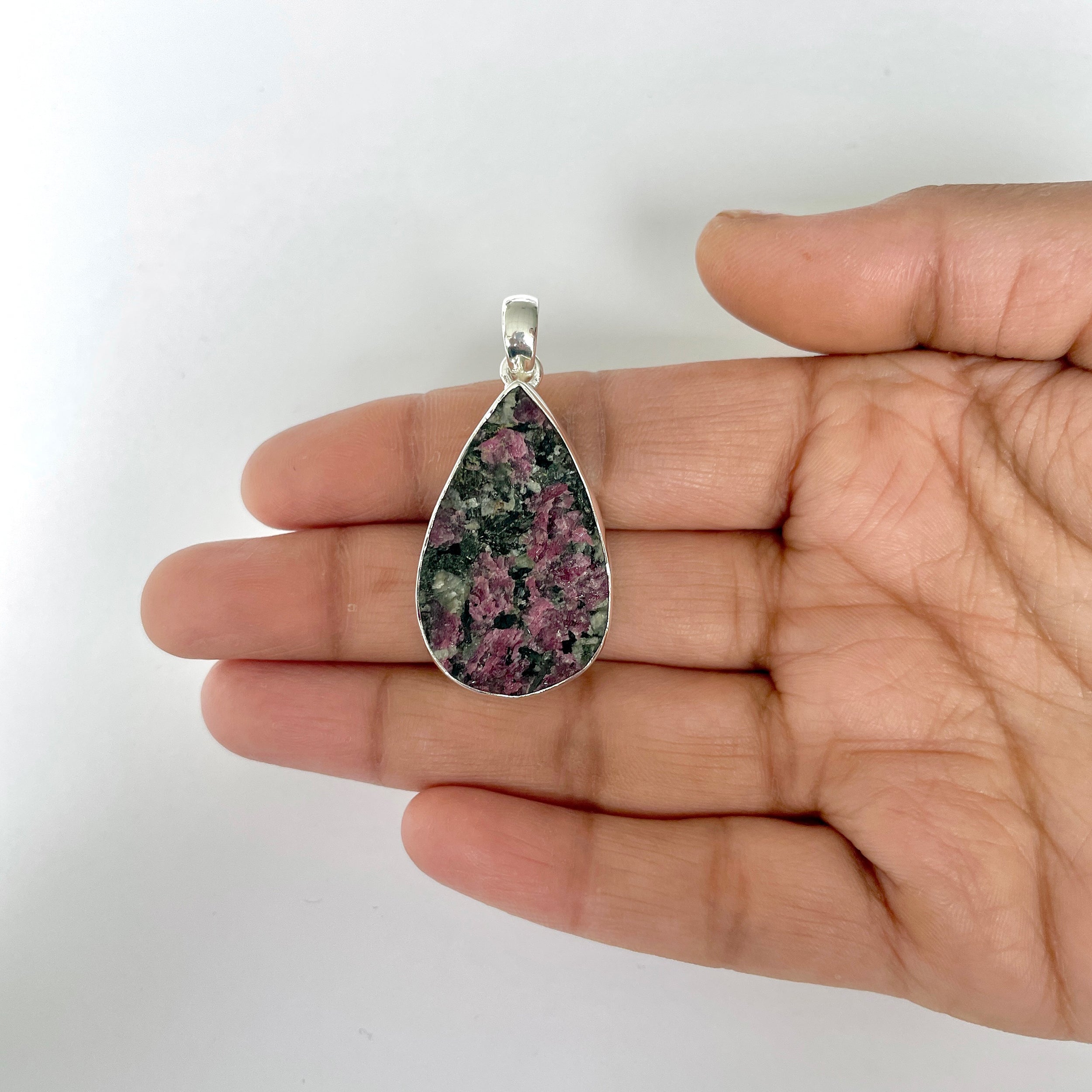 Eudialyte Rough Pendant-(EUD-1-30)