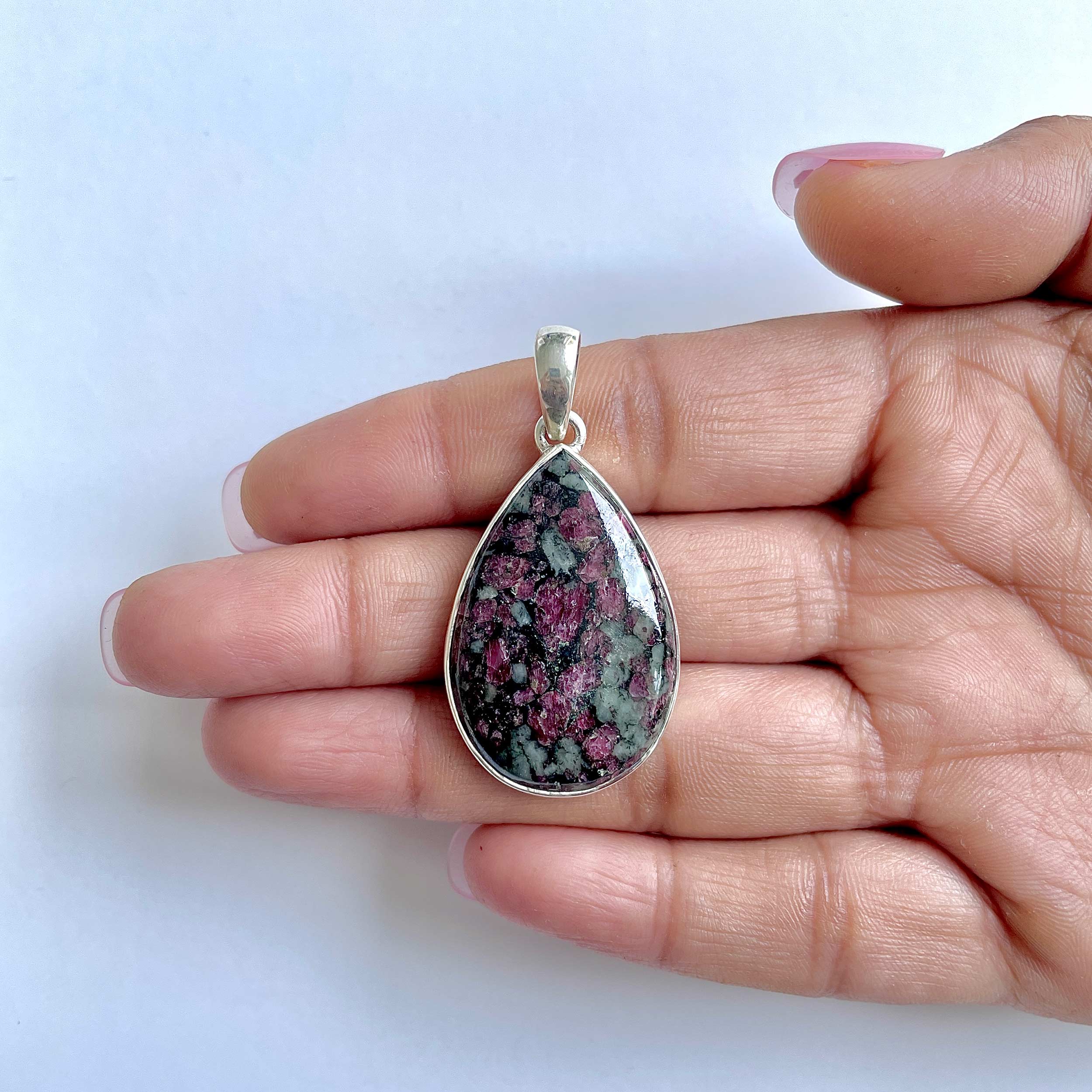 Eudialyte Pendant-(EUD-1-32)