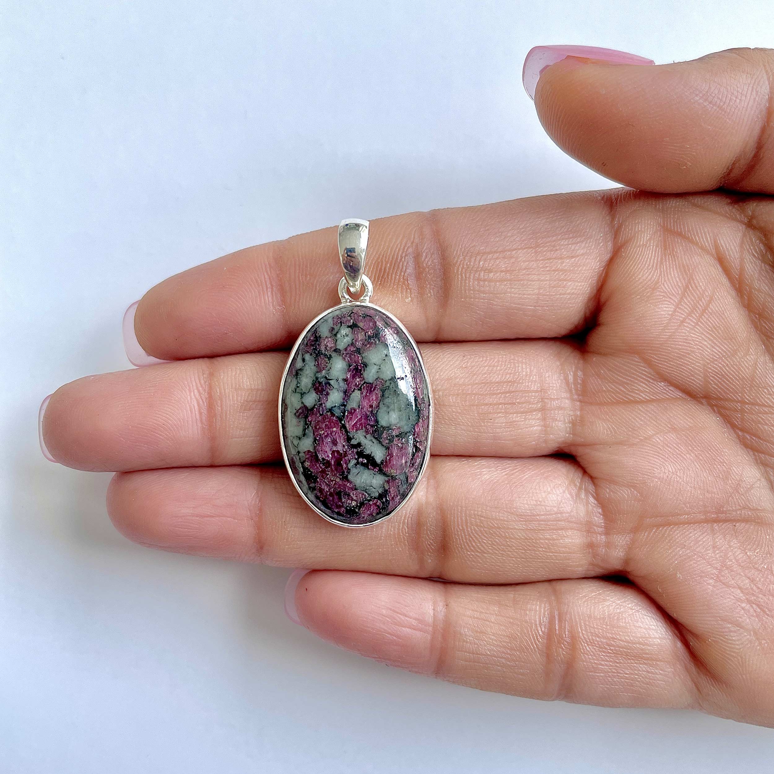 Eudialyte Pendant-(EUD-1-34)
