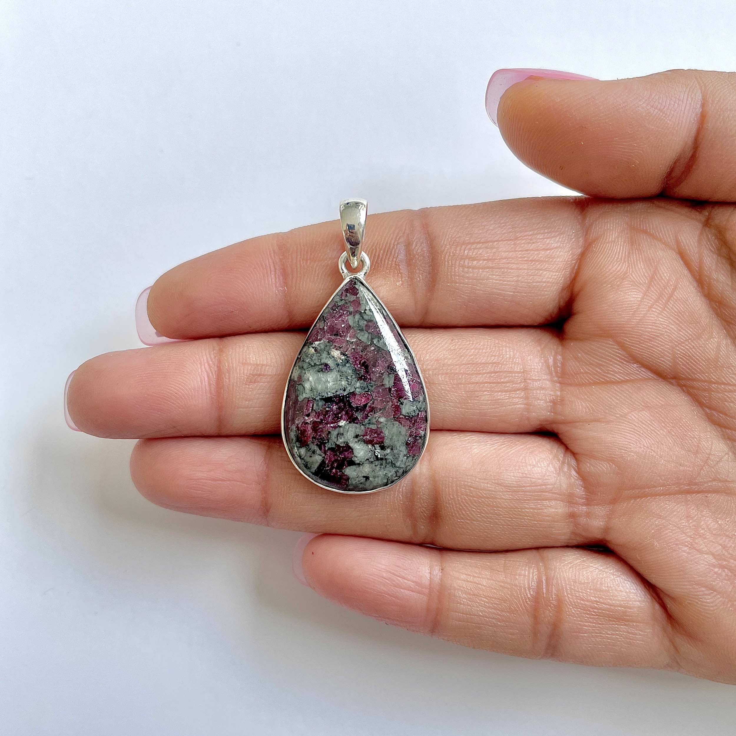 Eudialyte Pendant-(EUD-1-36)